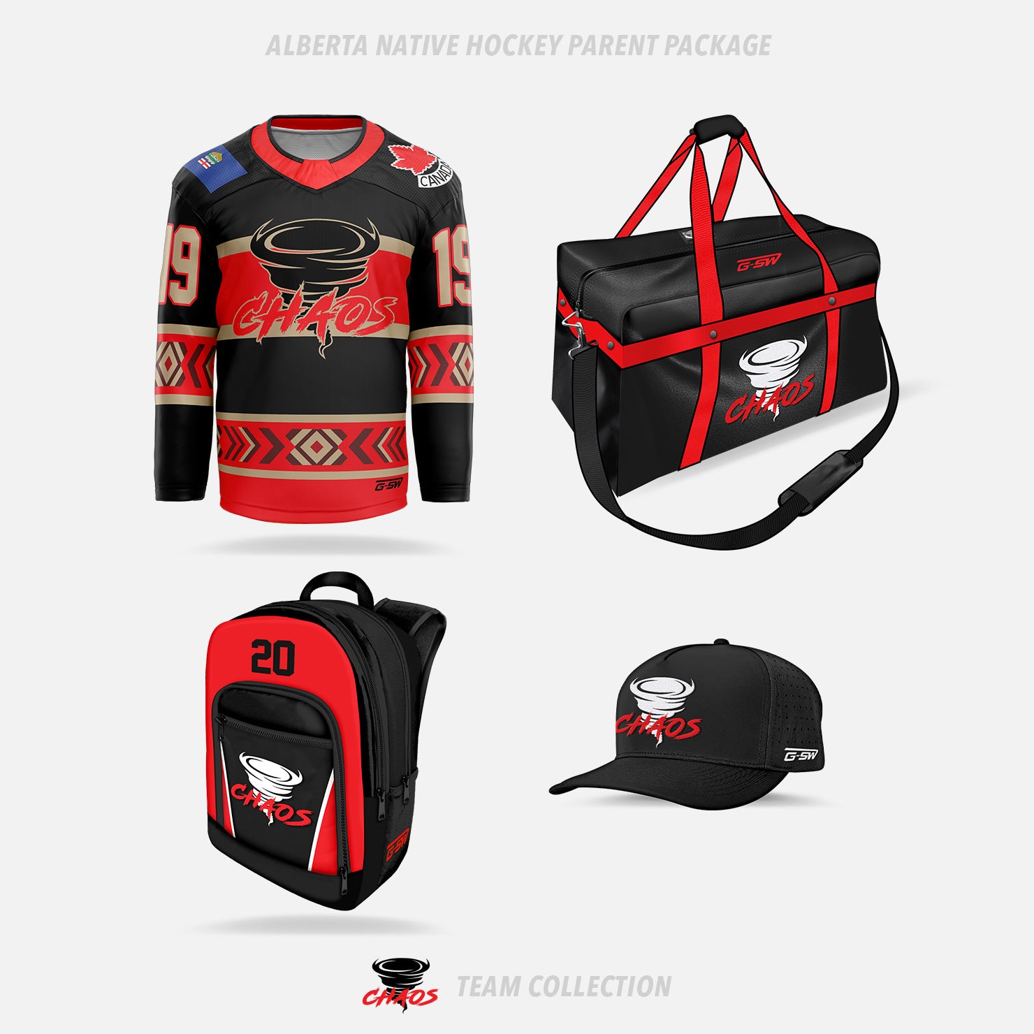 Chaos Hockey Alberta Native Hockey Parents Package - Chaos Hockey Team Collection