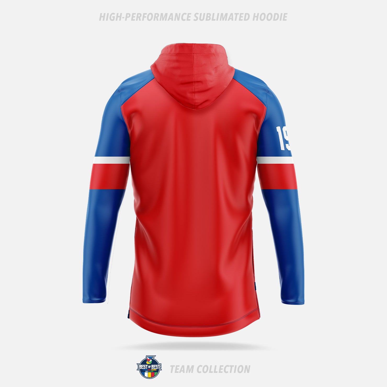 Best of Best High-Performance Sublimated Hoodie - Best of Best Team Collection