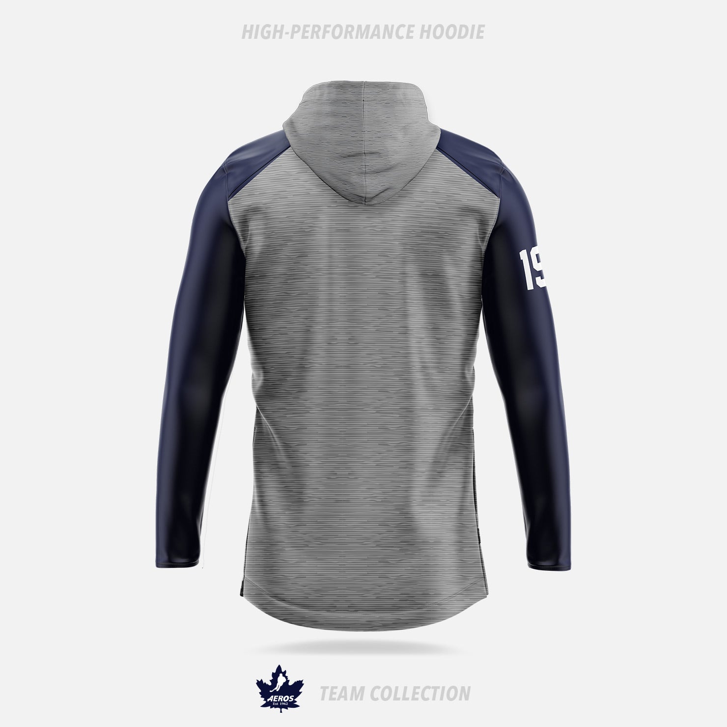 Toronto Aeros High-Performance Hoodie (Pullover) - Toronto Aeros Team Collection