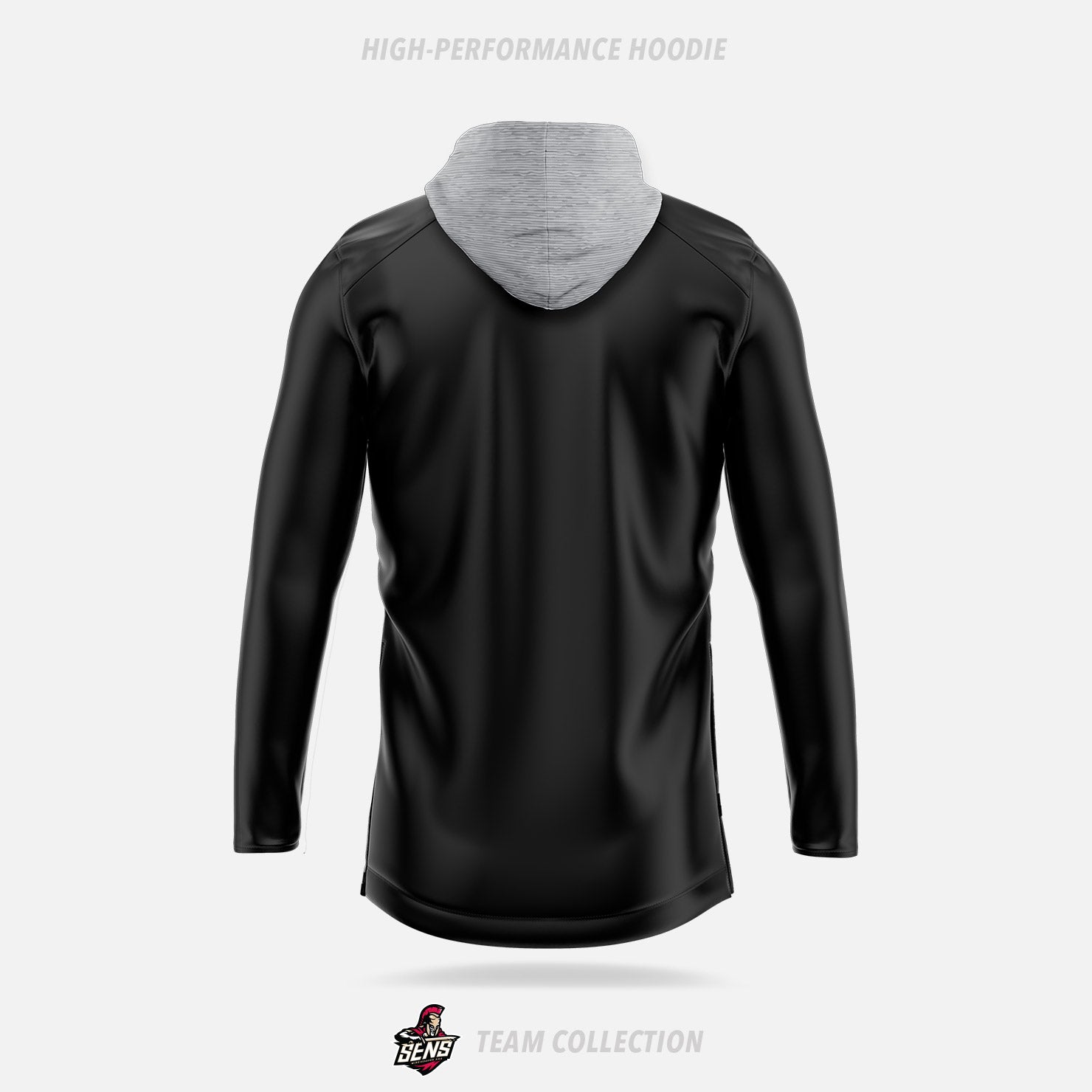 Mississauga Senators High-Performance Hoodie (Zip Up) - Mississauga Senators Team Collection