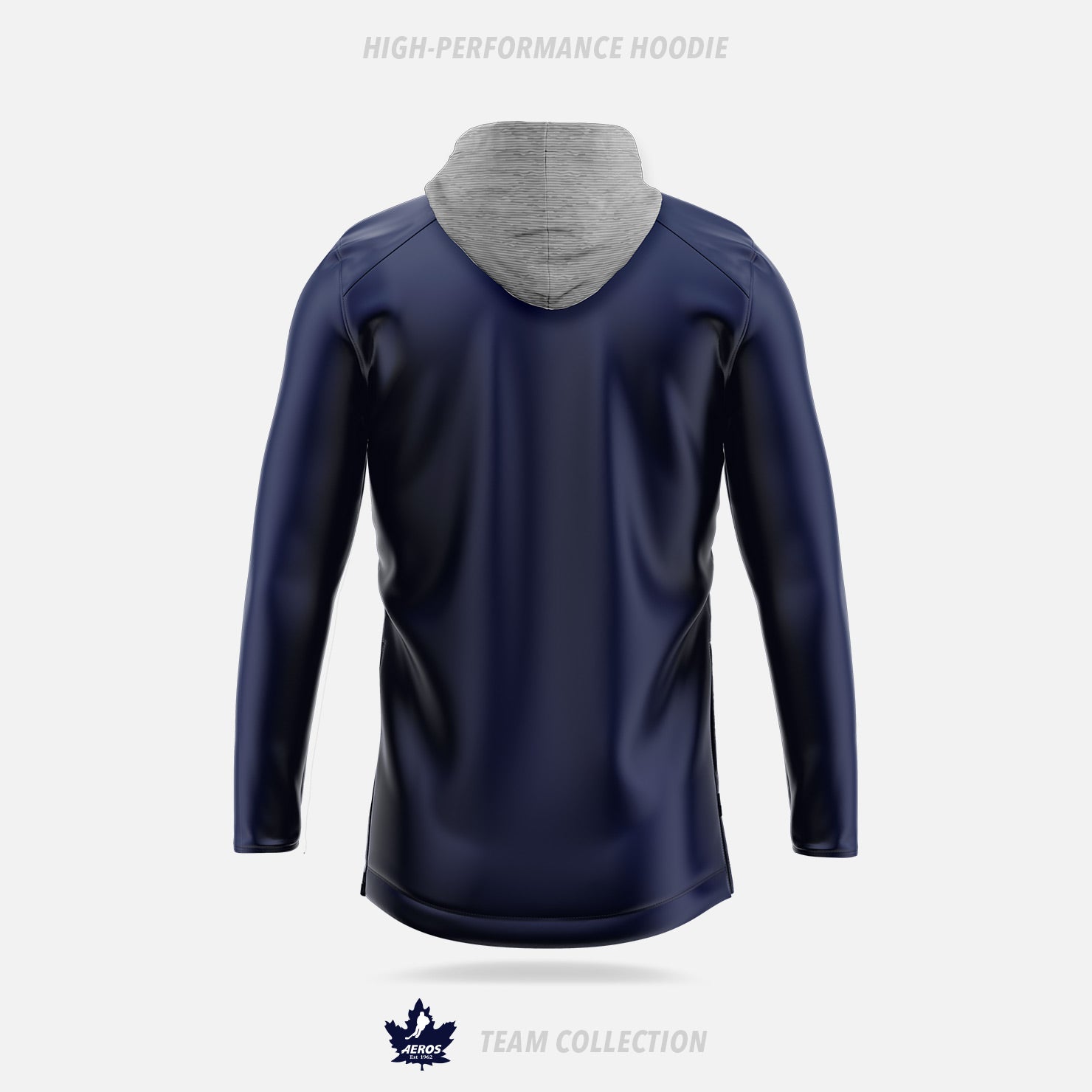 Toronto Aeros High-Performance Hoodie (Zip Up) - Toronto Aeros Team Collection