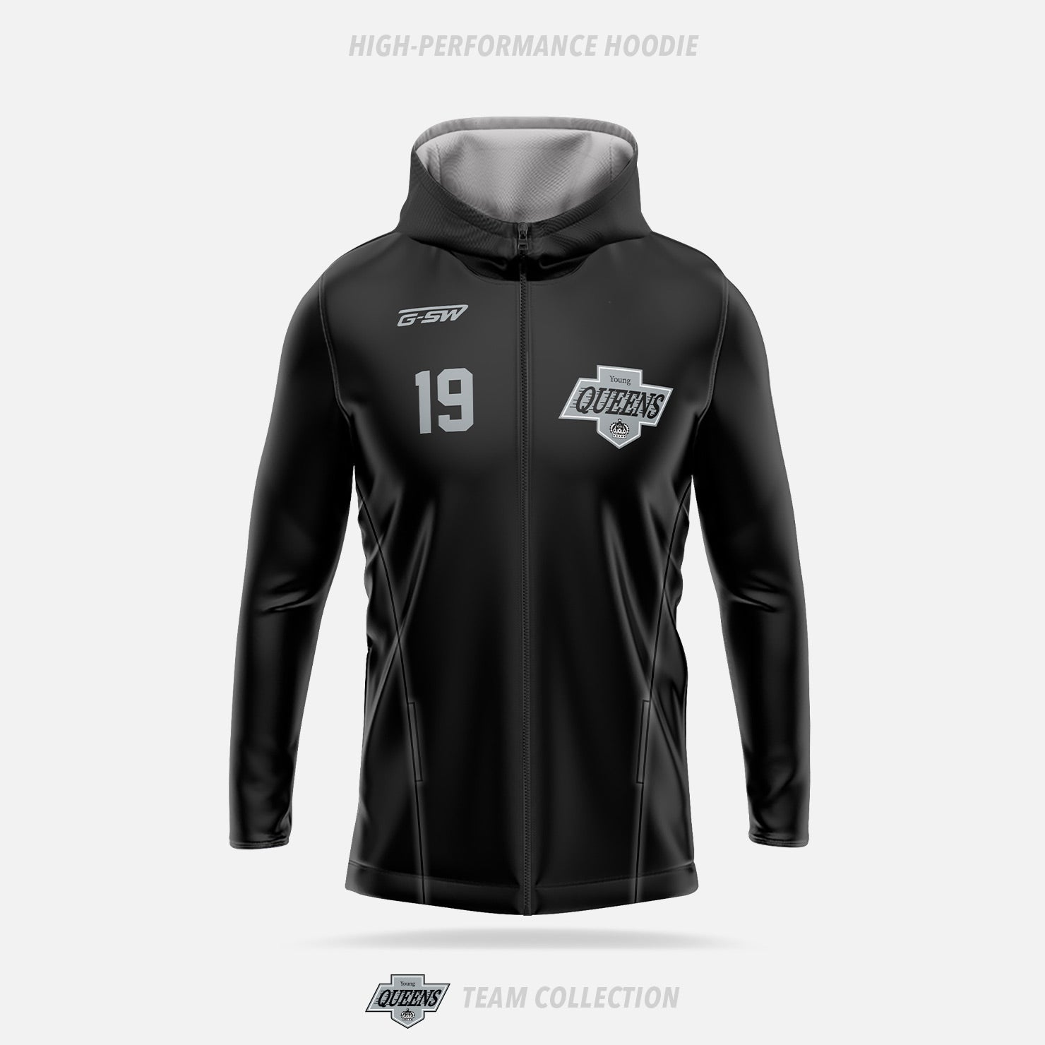 Young Queens High Performance Hoodie - Young Queens Team Collection