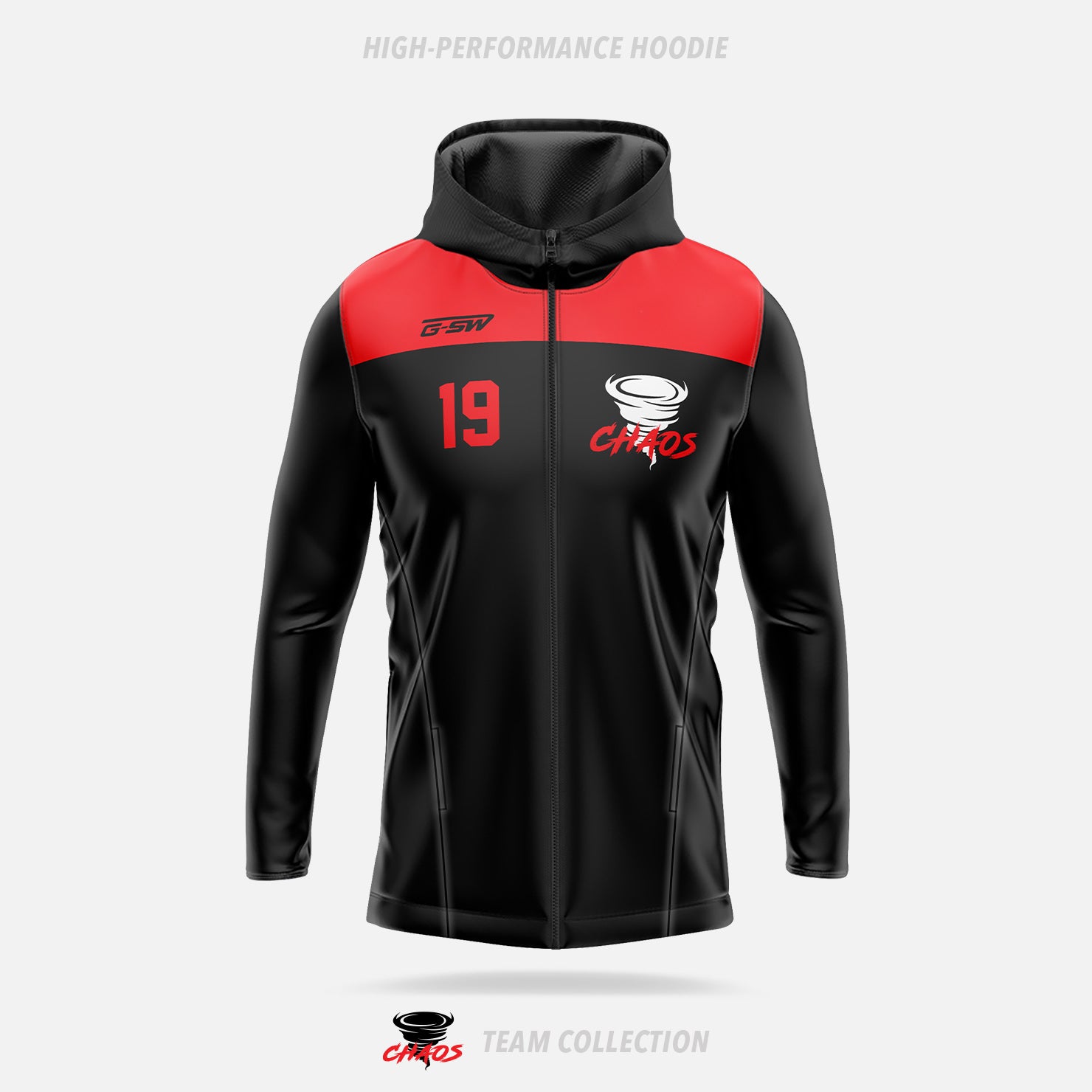 Chaos Hockey High-Performance Hoodie - Chaos Hockey Team Collection
