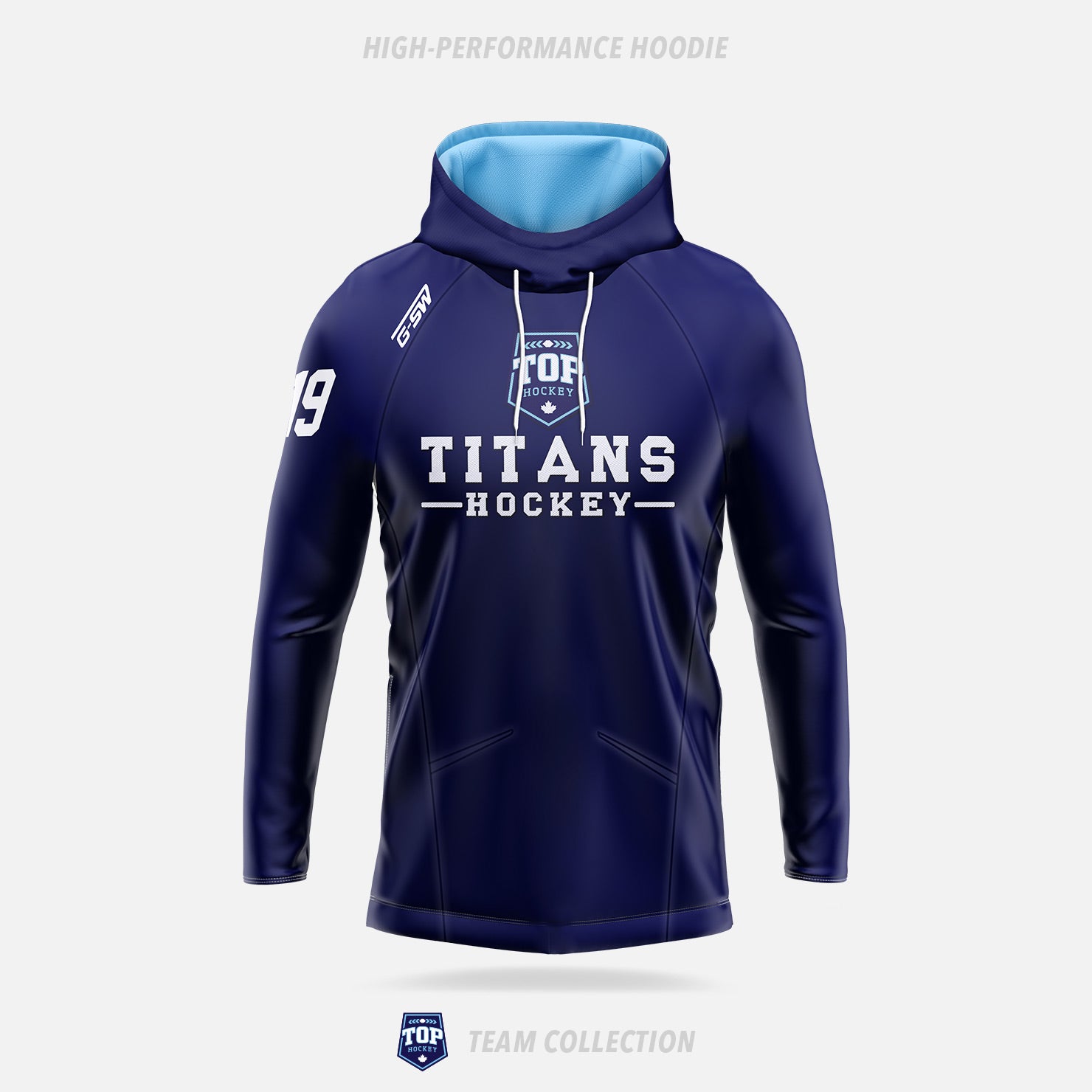 TOP Hockey High-Performance Hoodie (Pullover)
