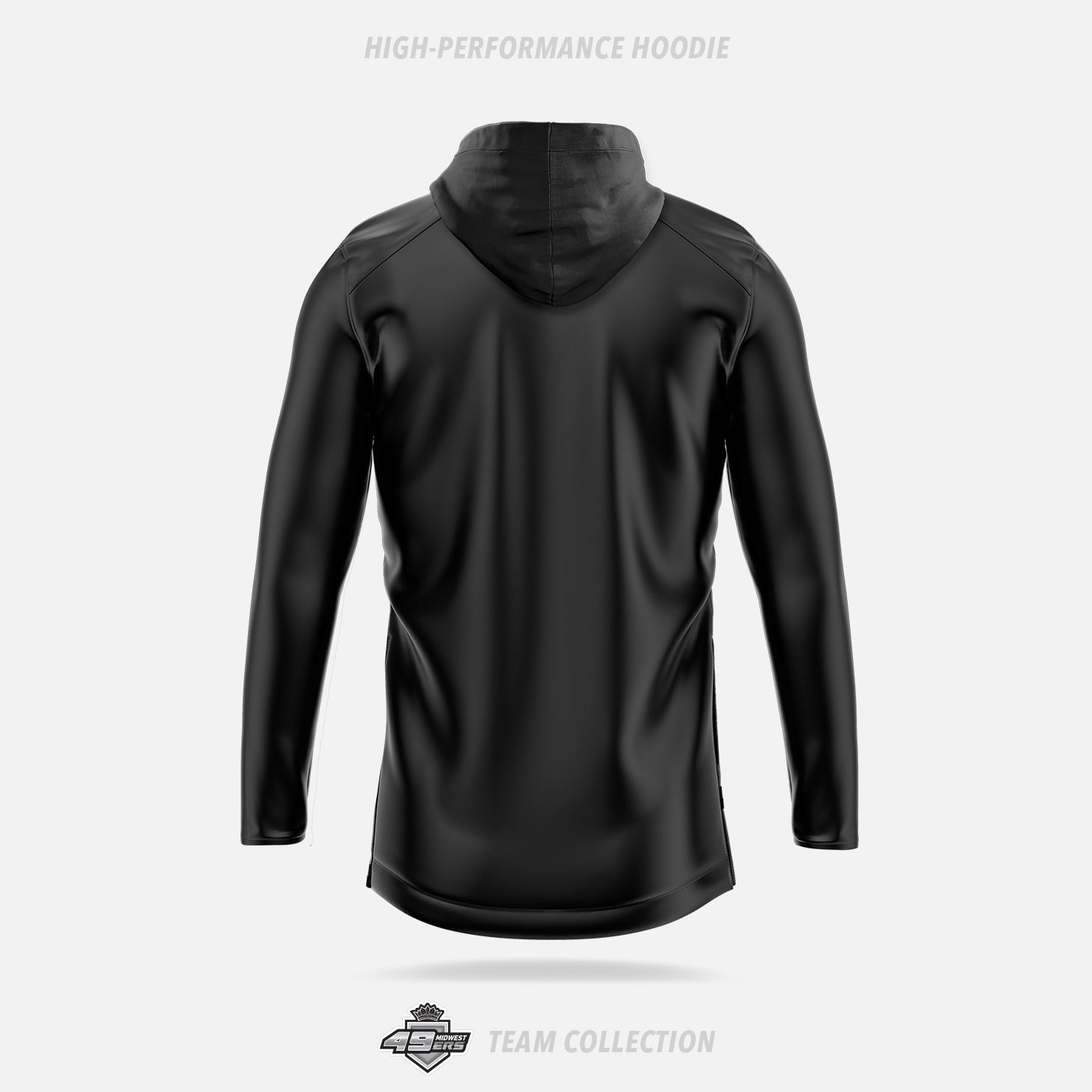 49ers Midwest Hockey High-Performance Hoodie (Zip Up) - 49ers Midwest Hockey Team Collection