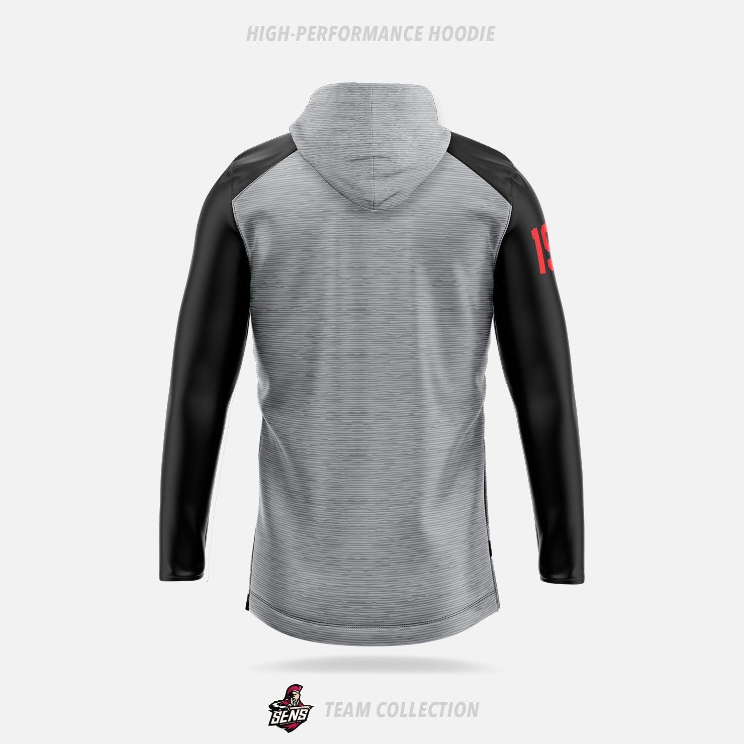 Mississauga Senators High-Performance Hoodie (Pullover) - Mississauga Senators Team Collection
