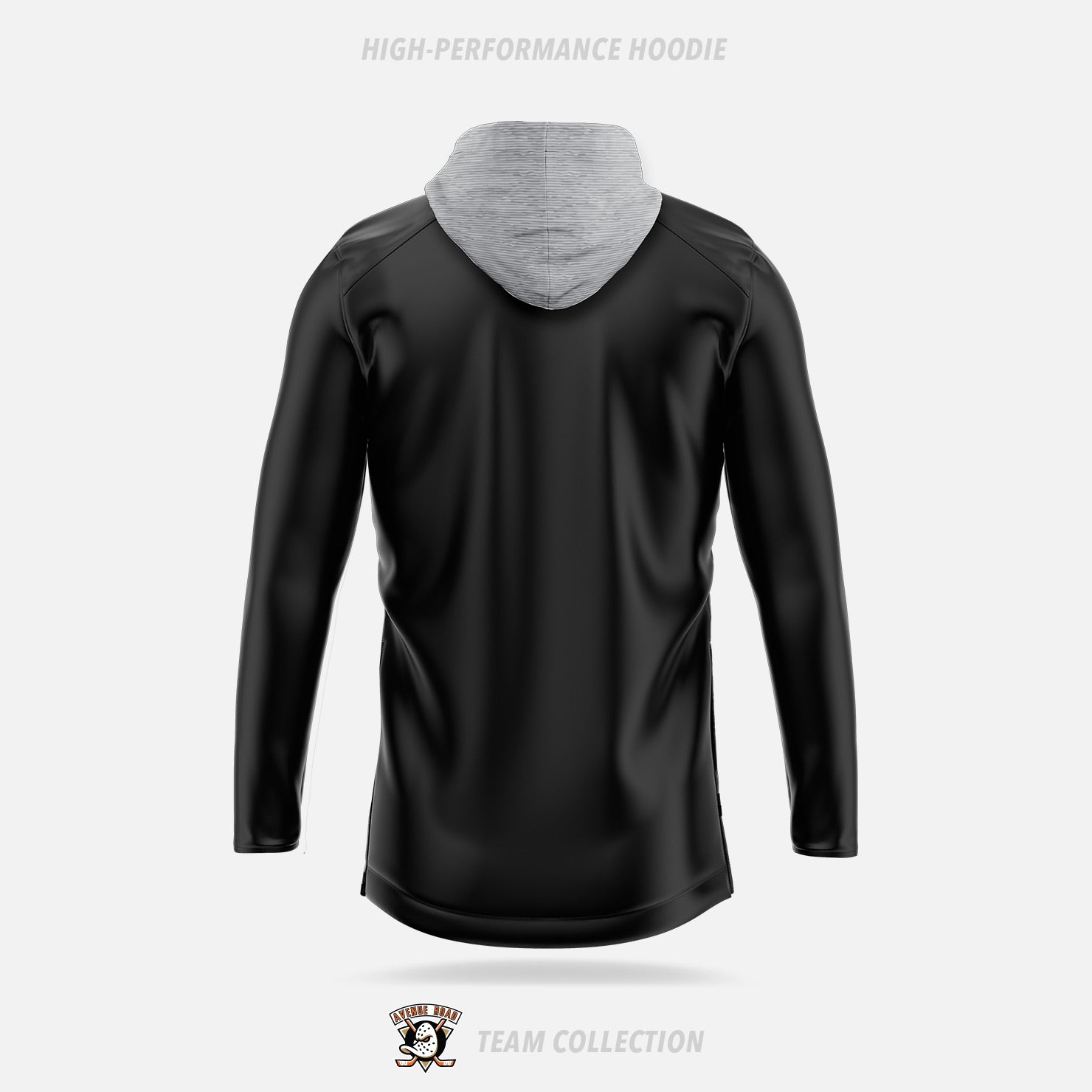 Avenue Road Ducks Hockey High-Performance Hoodie (Zip Up) - Avenue Road Ducks Hockey Team Collection
