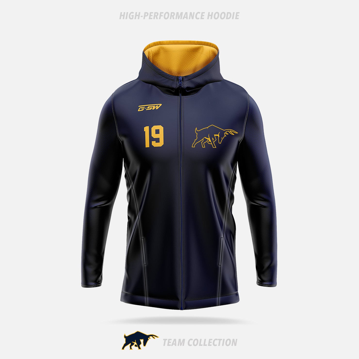 Forest Hill Hockey High-Performance Hoodie (Zip Up)