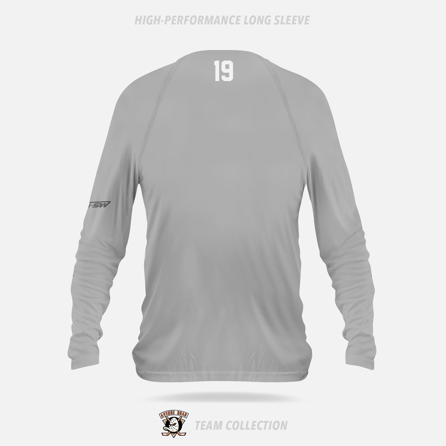 Avenue Road Ducks Hockey High-Performance Long Sleeve - Avenue Road Ducks Hockey Team Collection