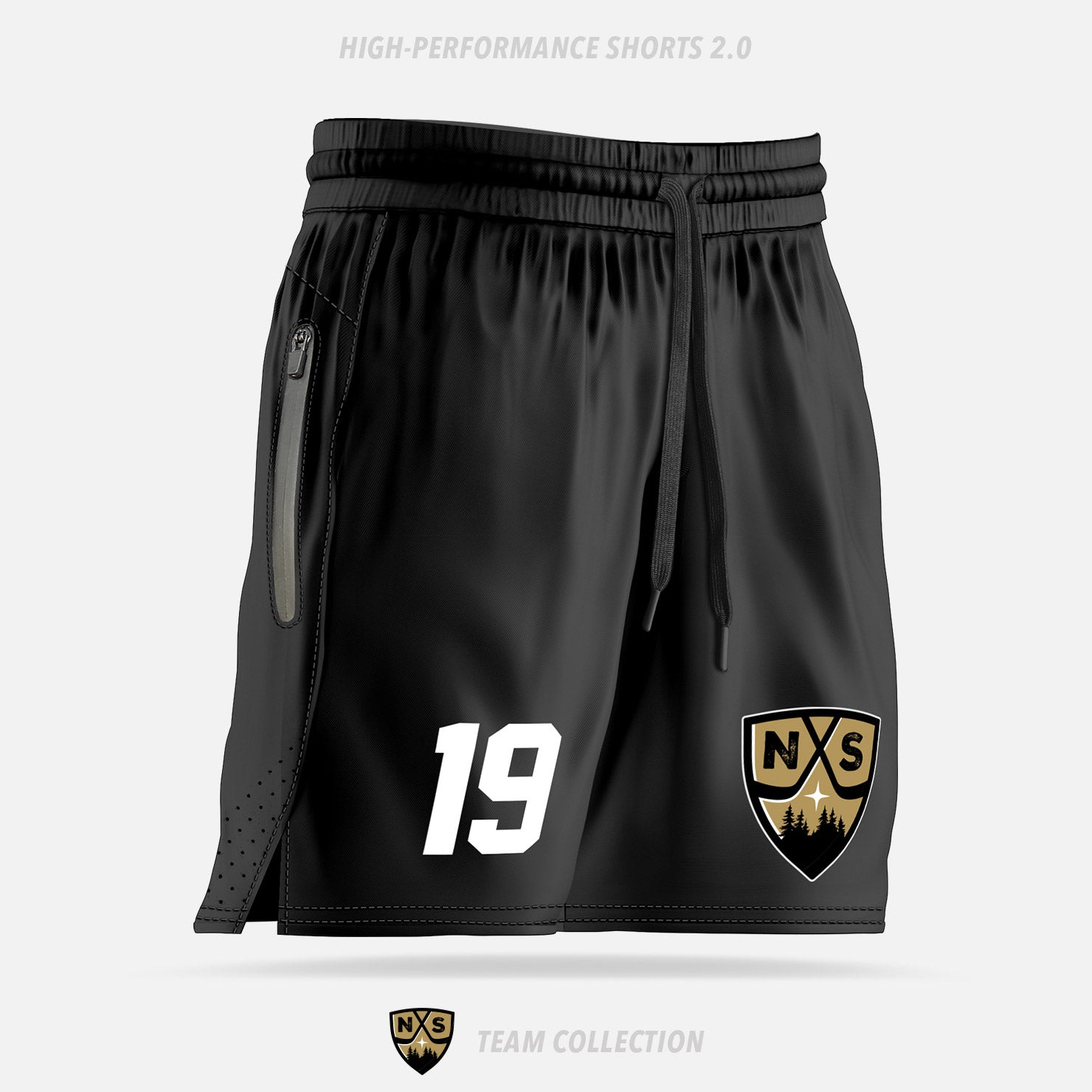 Northern Saints High-Performance Shorts - Northern Saints Team Collection