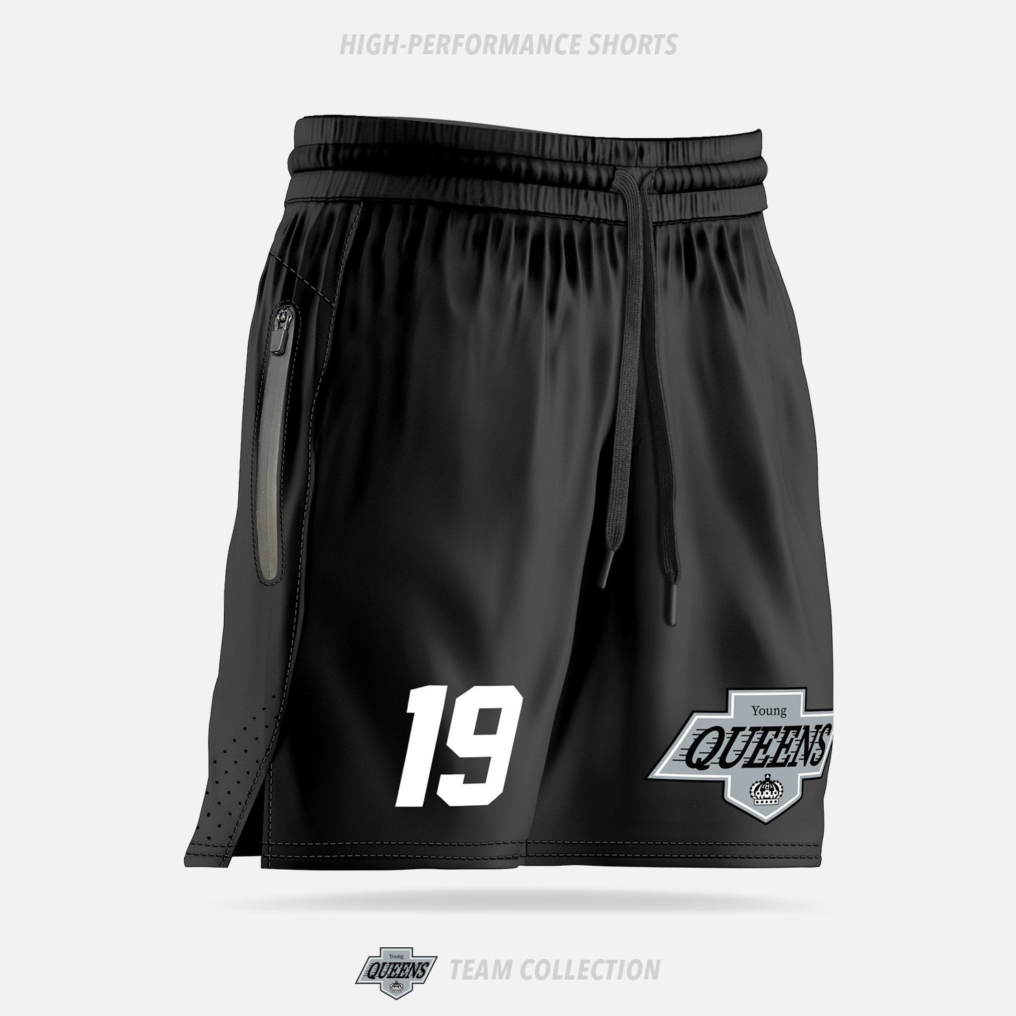 Young Queens High Performance Shorts 2.0 - Young Queens Team Collection