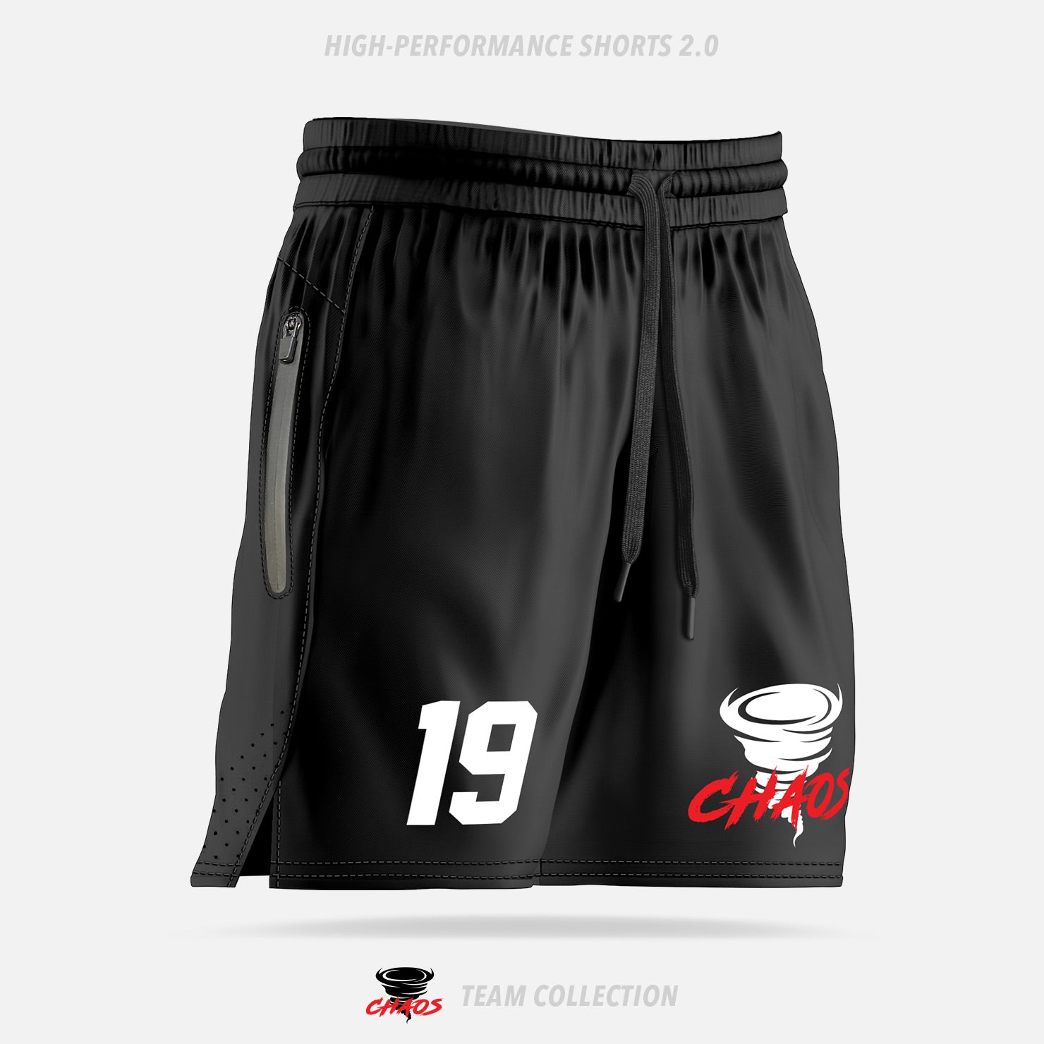 Chaos Hockey High-Performance Shorts 2.0 - Chaos Hockey Team Collection