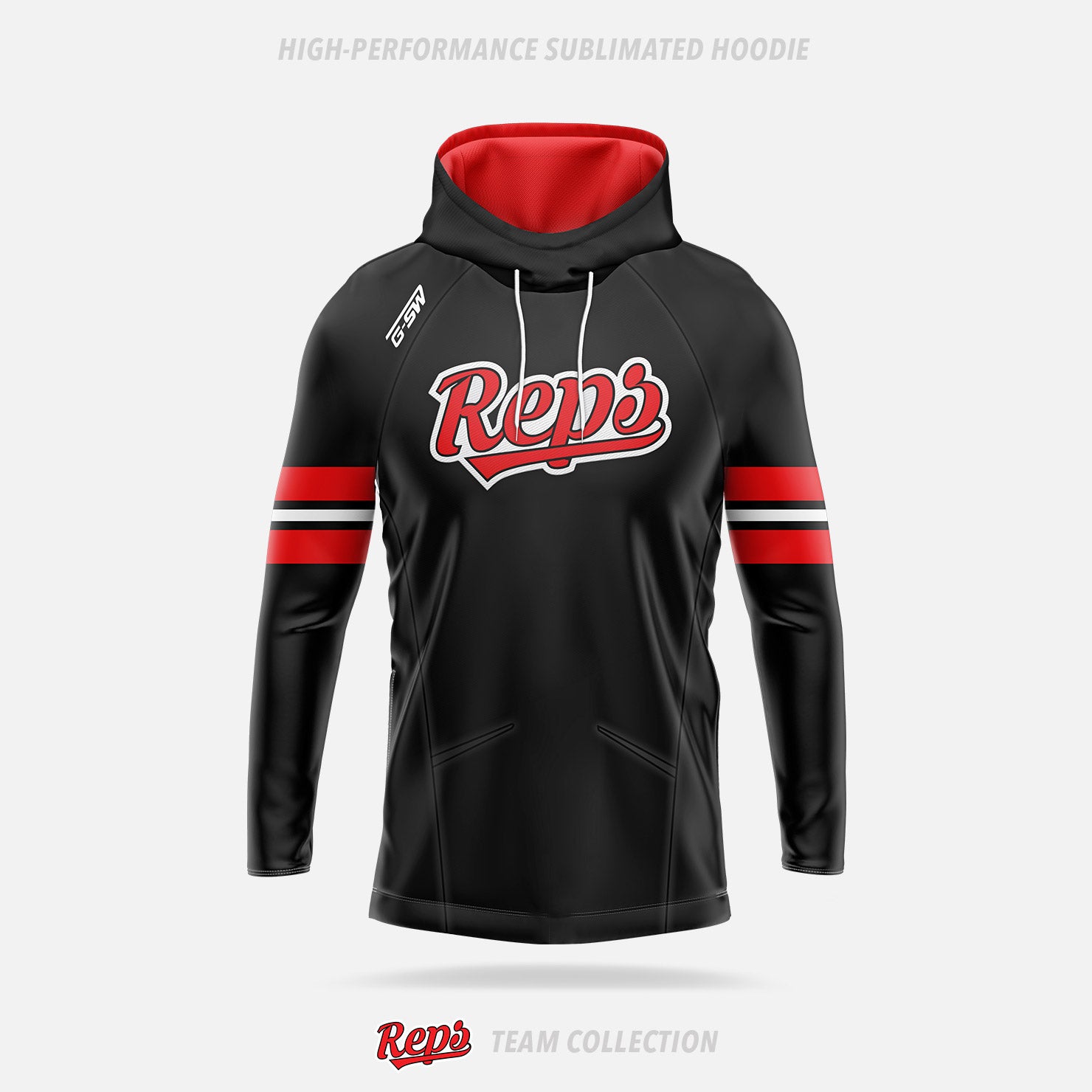 REPS High-Performance Sublimated Hoodie