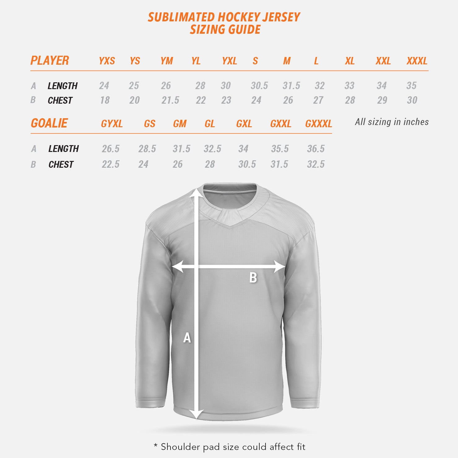 NS Stars Sublimated Hockey Jersey (White)