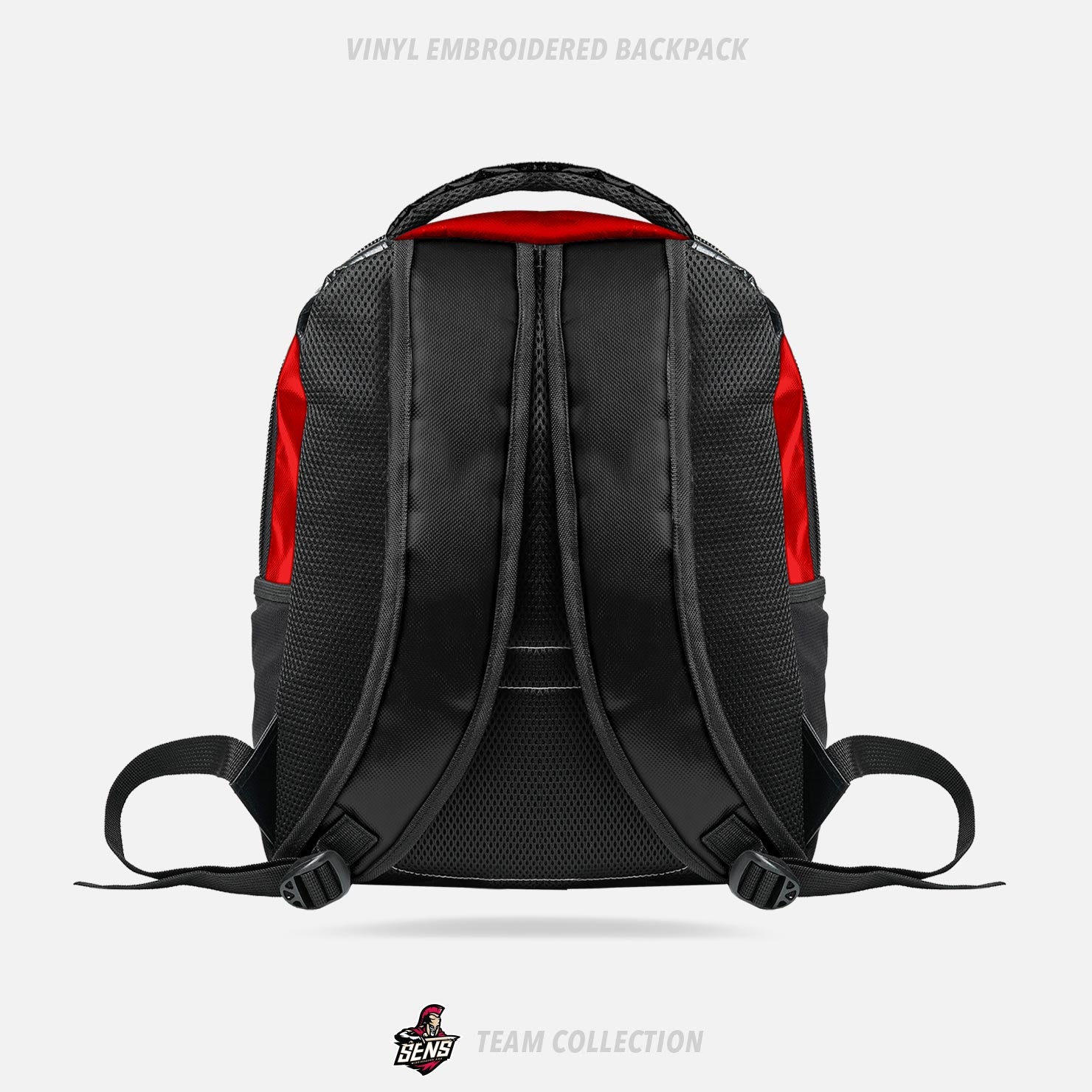 Mississauga Senators Vinyl Embroidered Backpack