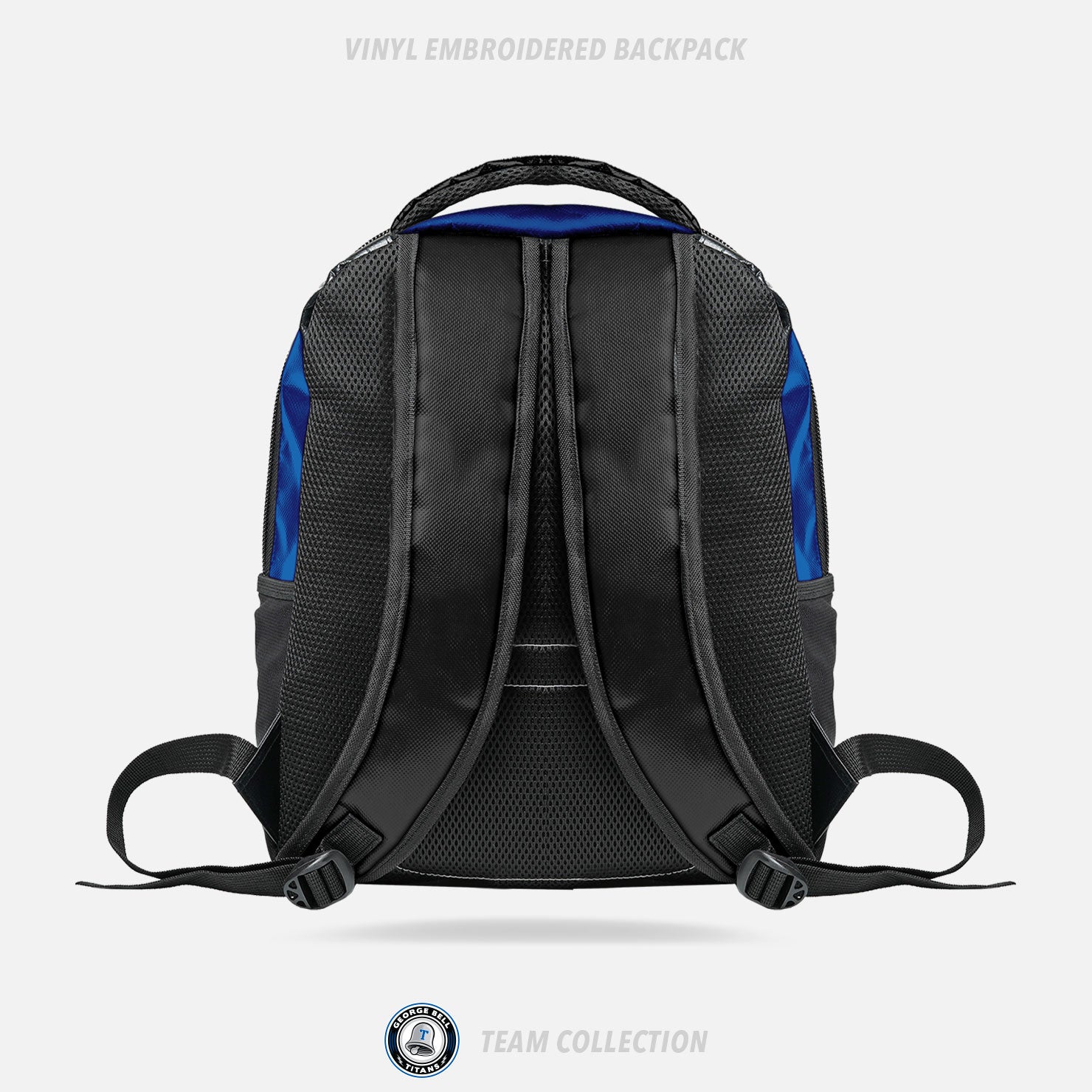 George Bell Titans Vinyl Embroidered Backpack
