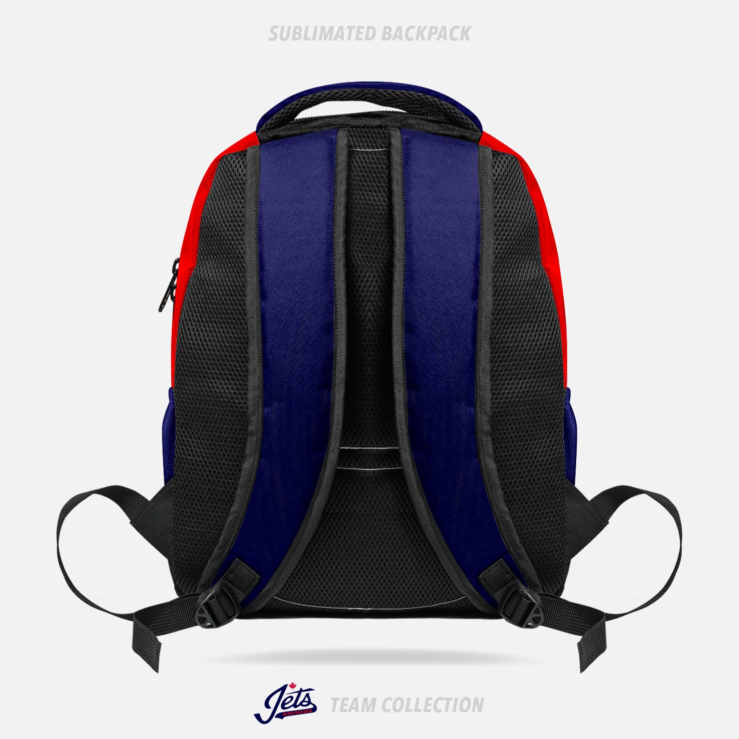 Mississauga Jets Sublimated Backpack - Mississauga Jets Team Collection