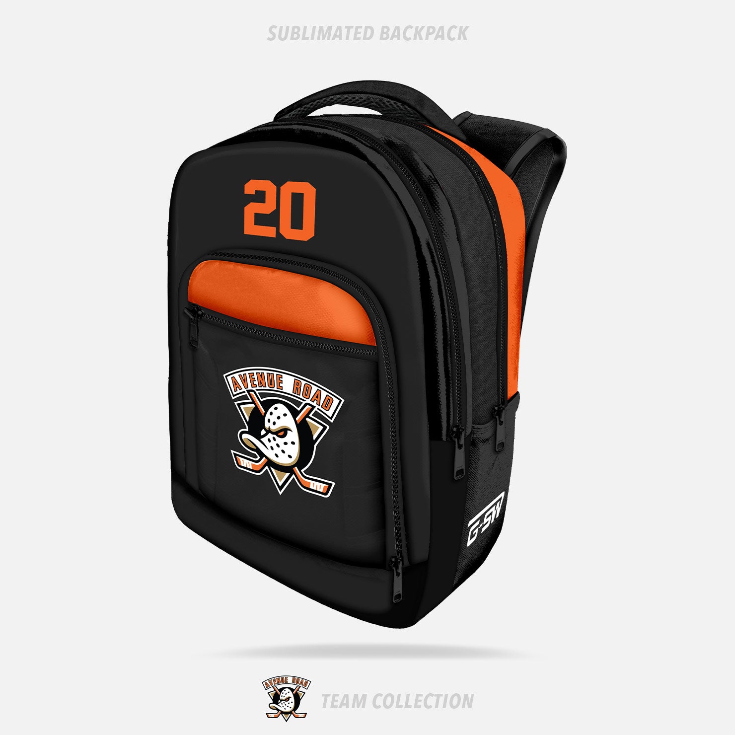 Avenue Road Ducks Sublimated Backpack - Avenue Road Ducks Team Collection