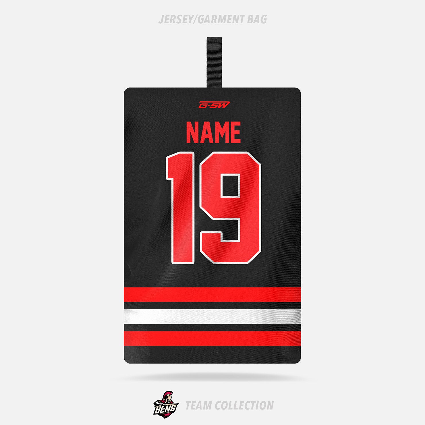 Mississauga Senators Jersey/Garment Bag - Mississauga Senators Team Collection