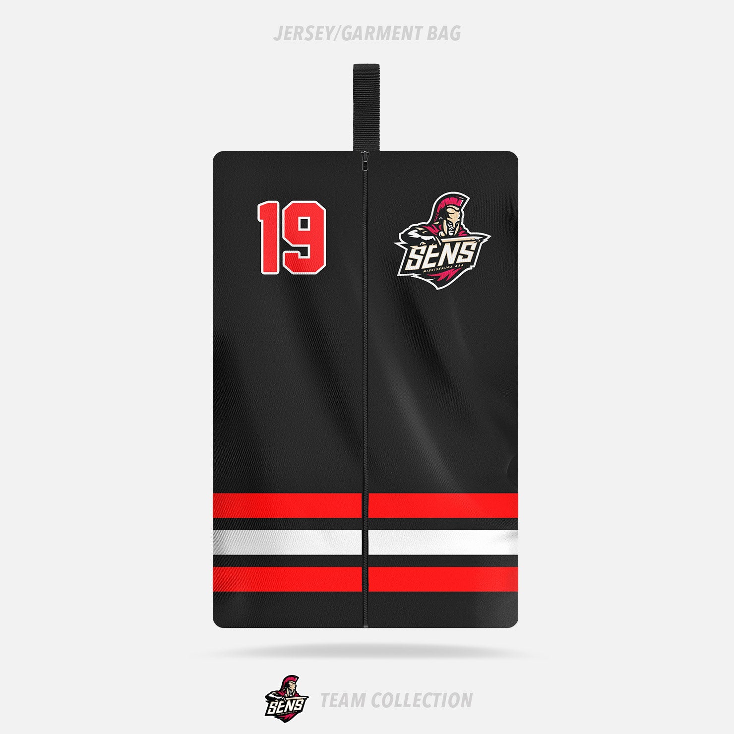 Mississauga Senators Jersey/Garment Bag - Mississauga Senators Team Collection