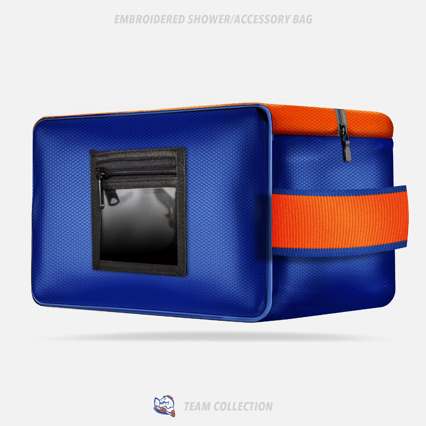 Victoria Village Mustangs Embroidered Shower/Accessory Bag - Victoria Village Mustangs Team Collection