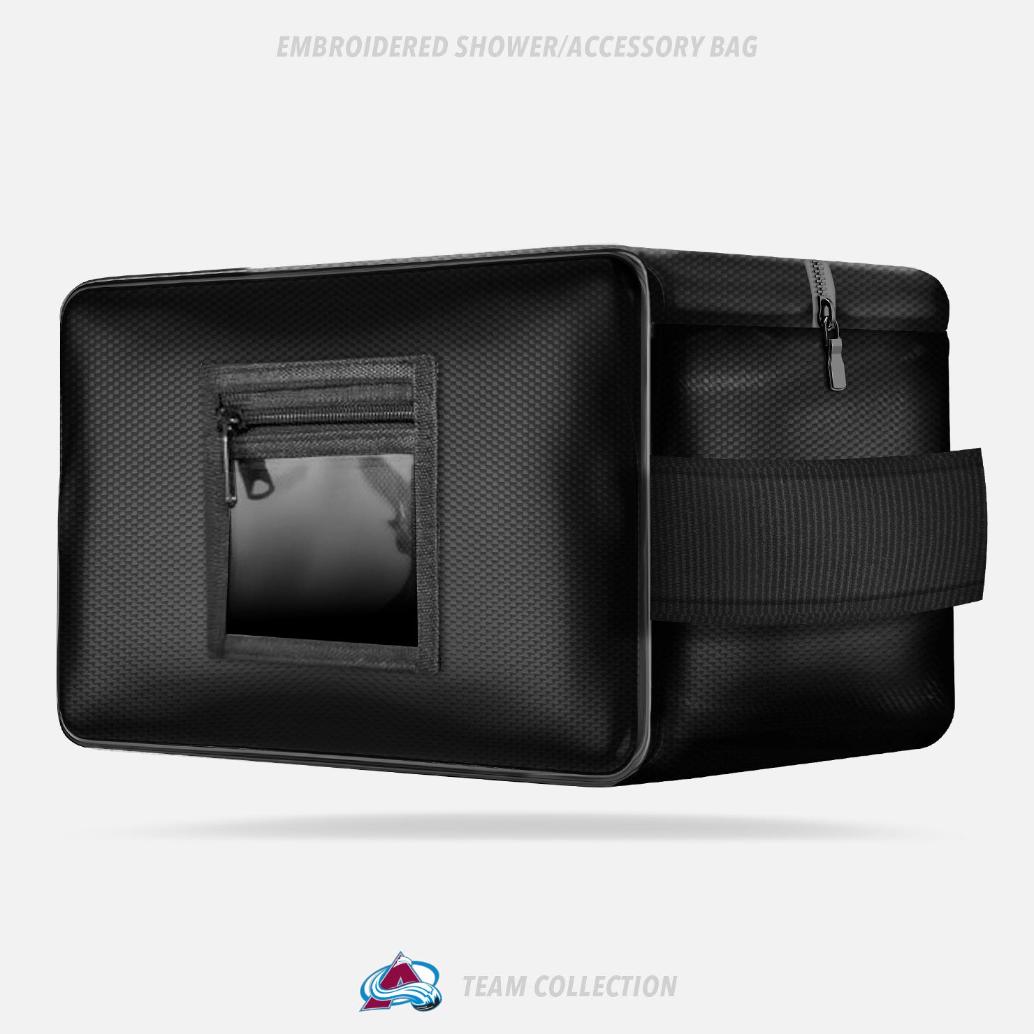 Avalanche Minor Sports Embroidered/Shower Accessory Bag - Avalanche Minor Sports Team Collection