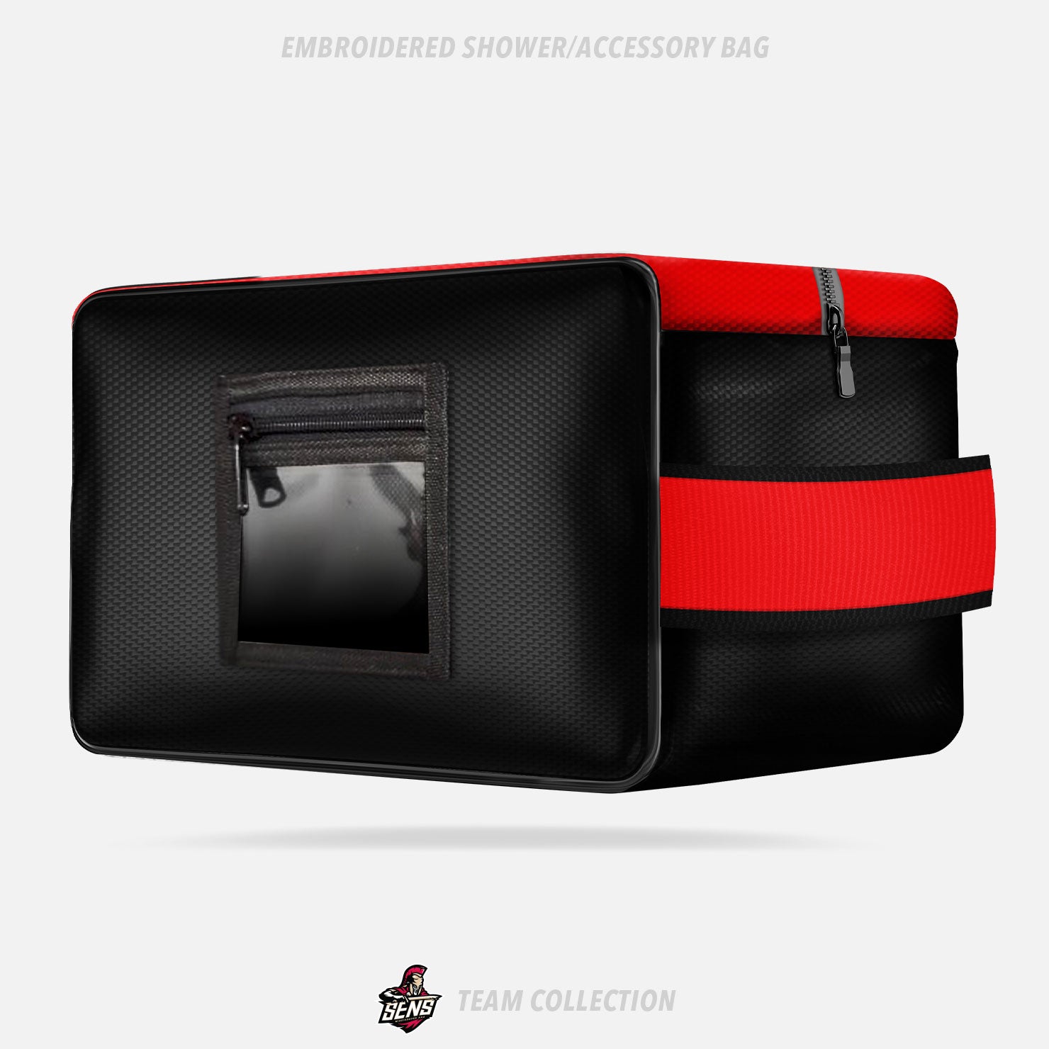 Mississauga Senators Embroidered Shower/Accessory Bag - Mississauga Team Collection