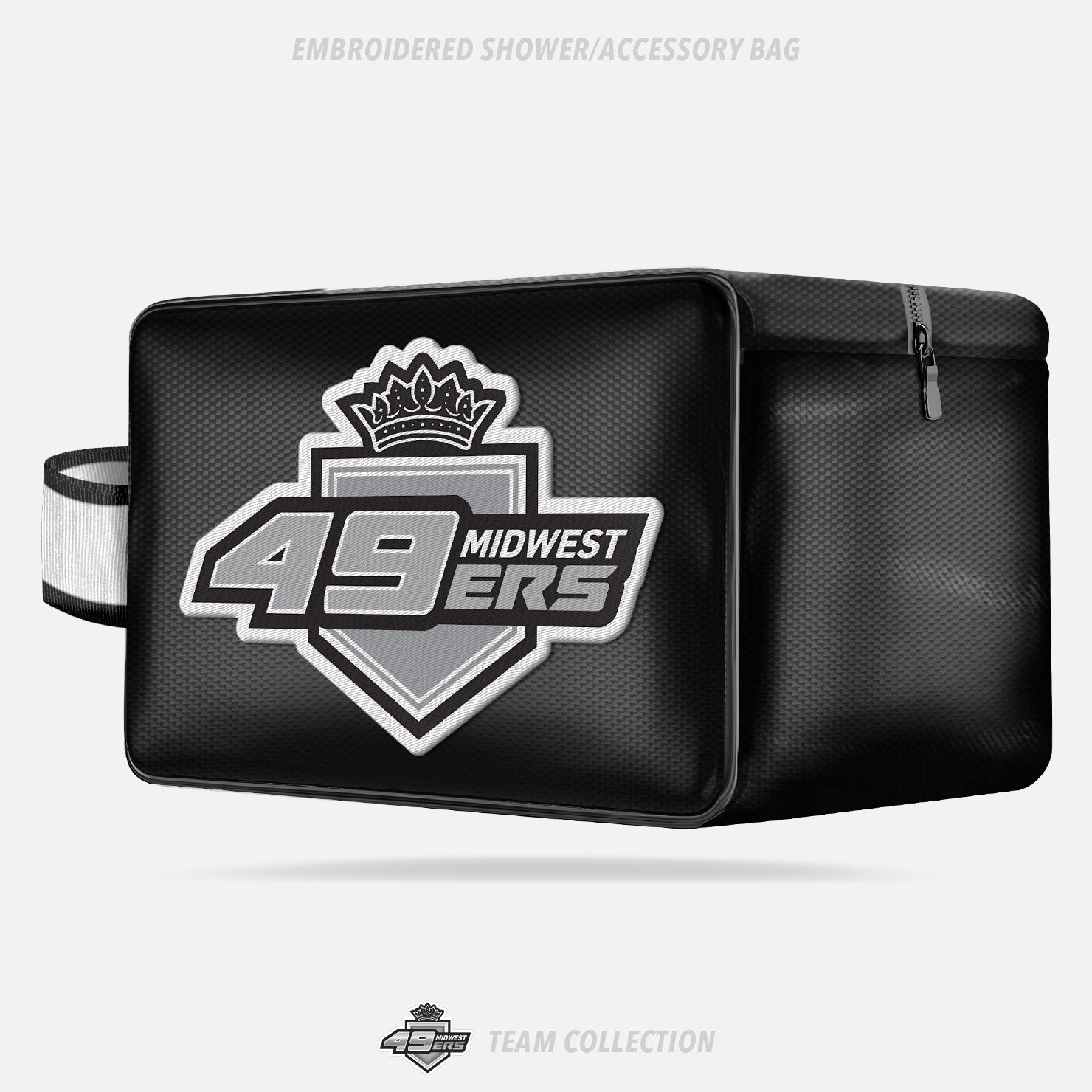 49ers Midwest Hockey Shower/Accessory Bag - 49ers Midwest Hockey Team Collection