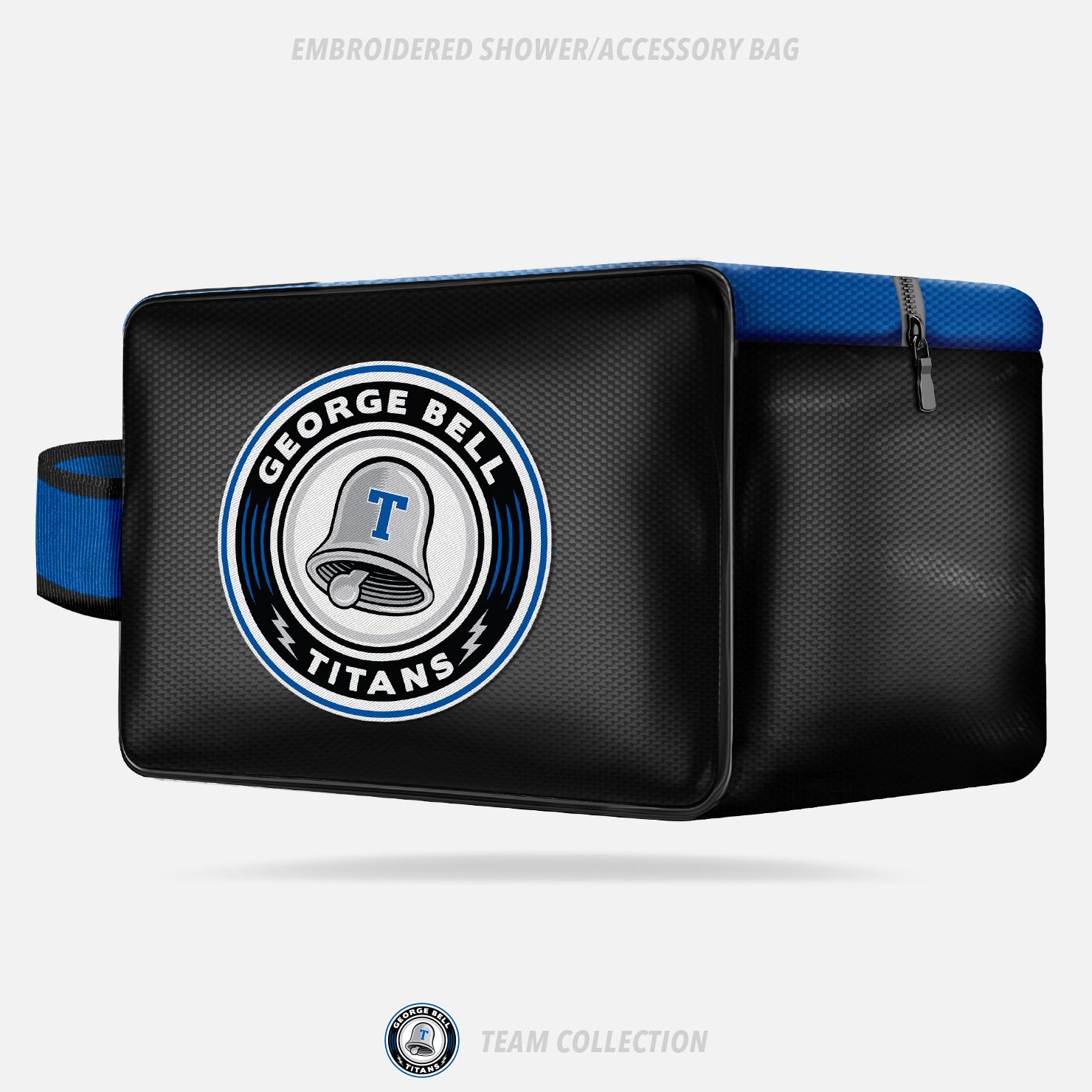 George Bell Titans Embroidered Shower/Accessory Bag - George Bell Titans Team Collection