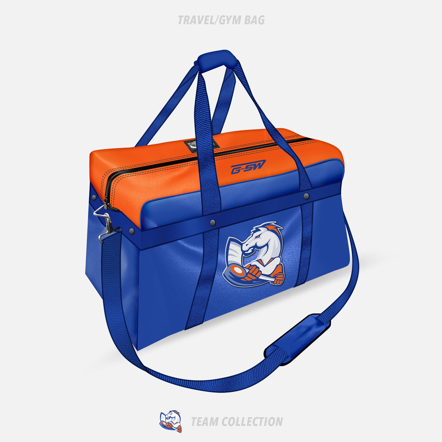 Victoria Village Mustangs Travel/Gym Bag - Victoria Village Mustangs Team Collection