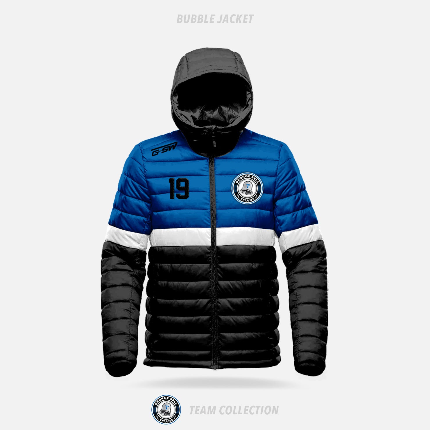George Bell Titans Bubble Jacket