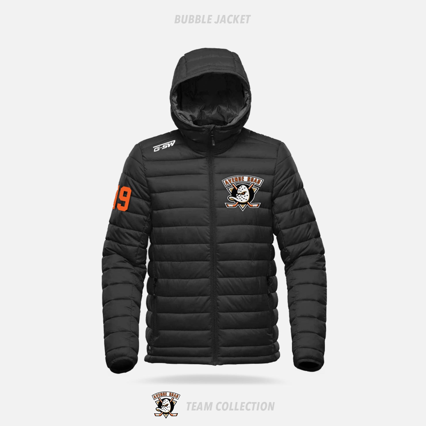 Avenue Road Ducks Hockey Bubble Jacket