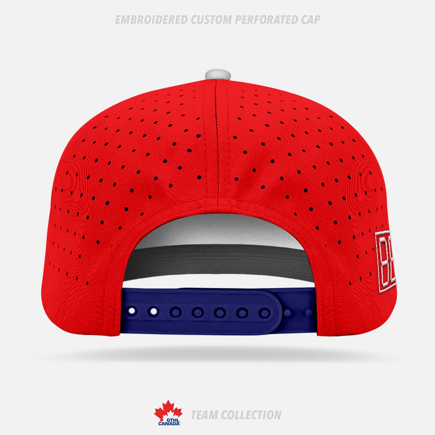 GTHL Store Embroidered Custom Perforated Cap - GTHL Store Team Collection