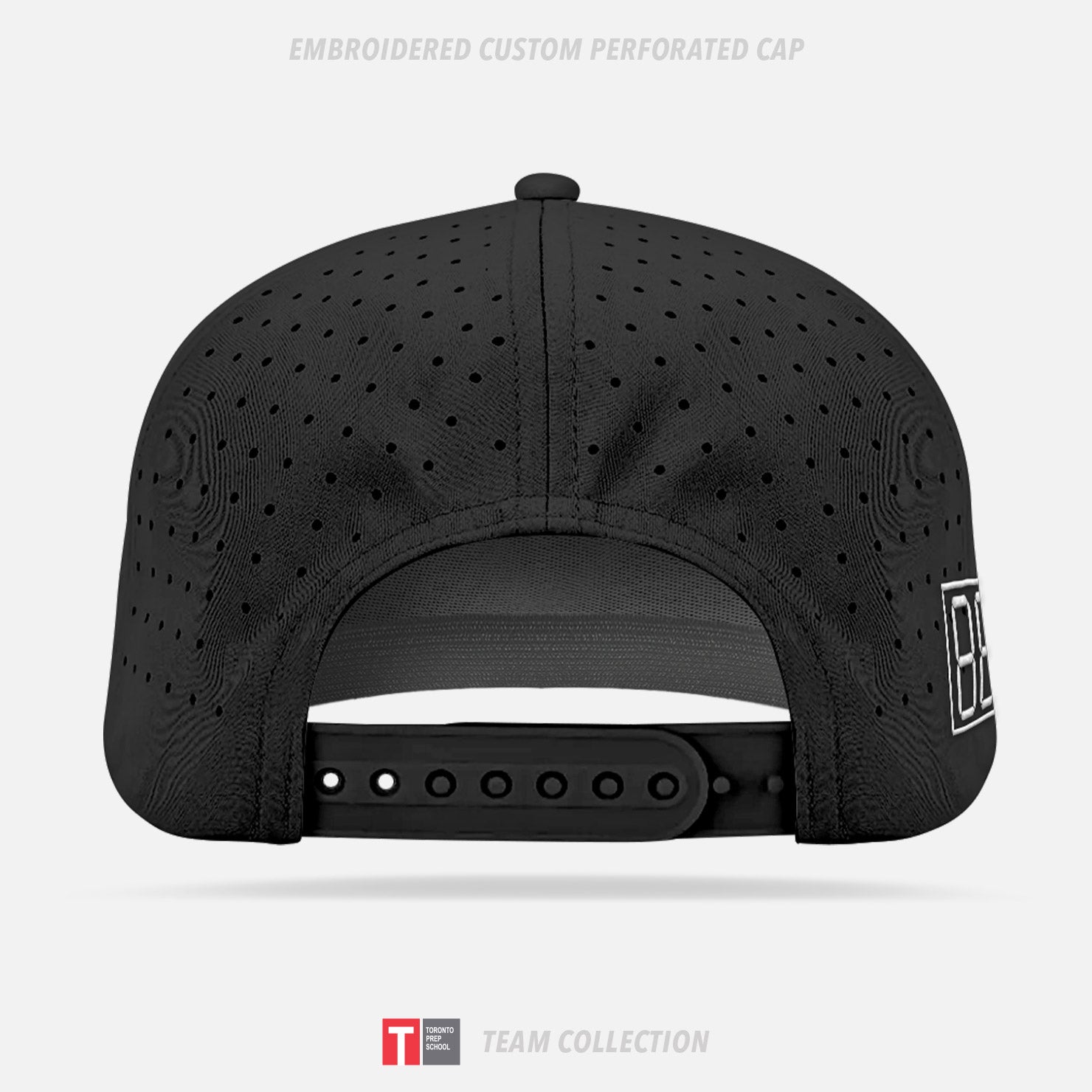 Toronto Prep School Embroidered Custom Perforated Cap - Toronto Prep School Team Collection