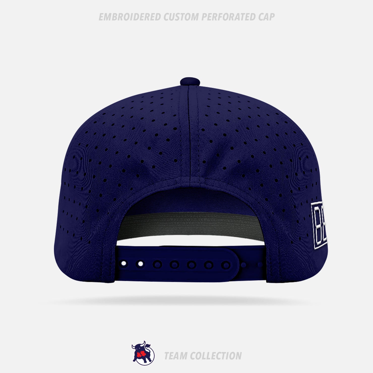 Faustina Toros Embroidered Custom Perforated Cap