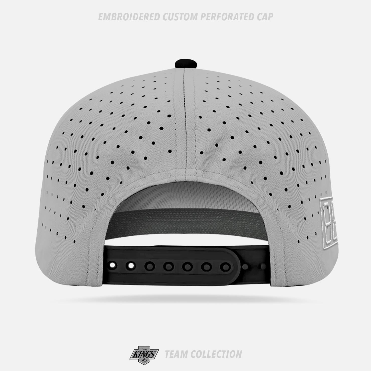 Young Kings Embroidered Custom Perforated Cap