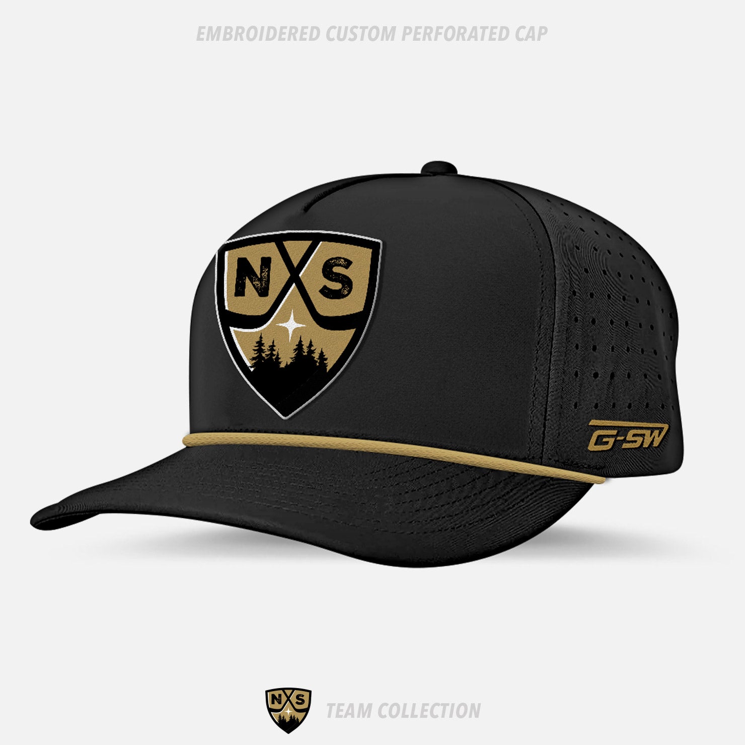 Northern Saints Embroidered Custom Perforated Cap