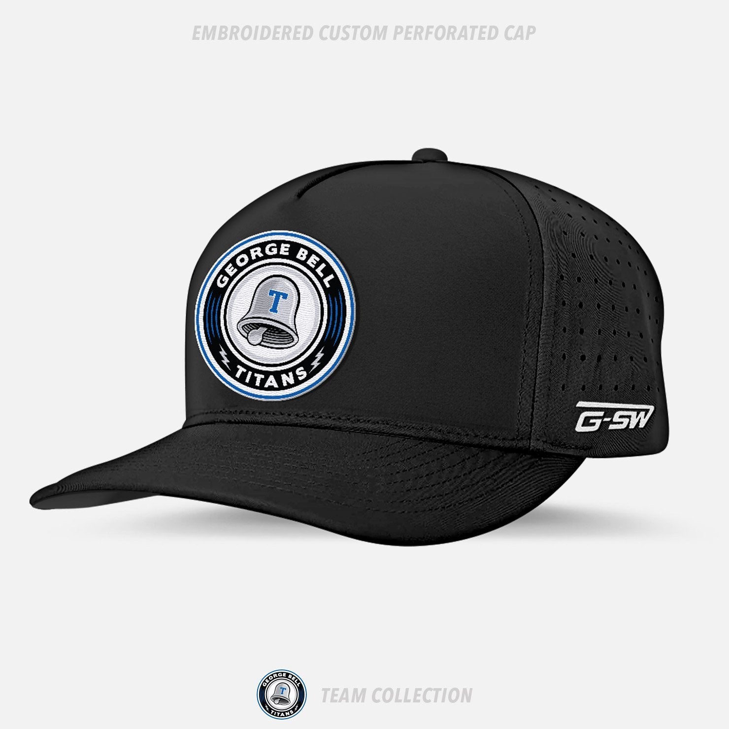 George Bell Titans Embroidered Perforated Cap - George Bell Titans Team Collection