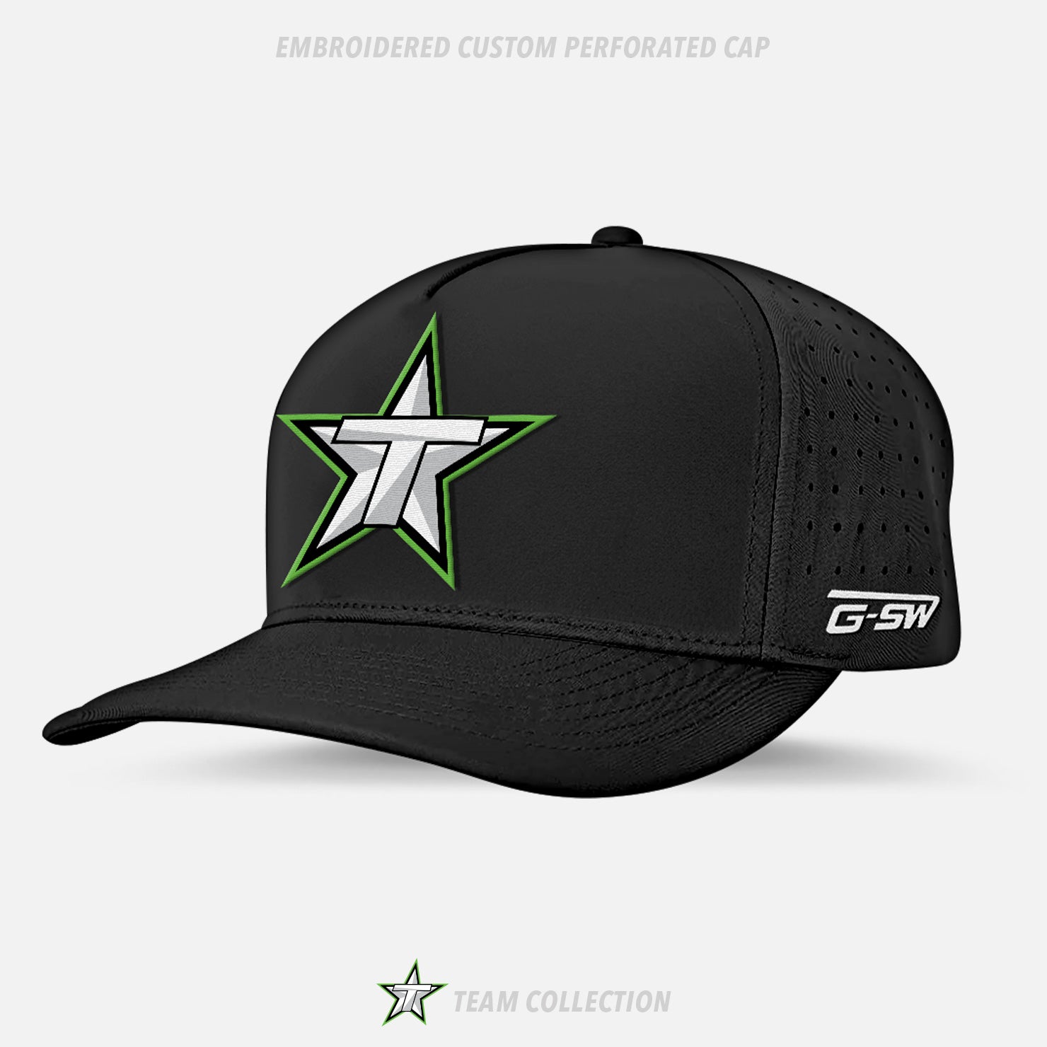Toronto Stars Embroidered Custom Perforated Cap