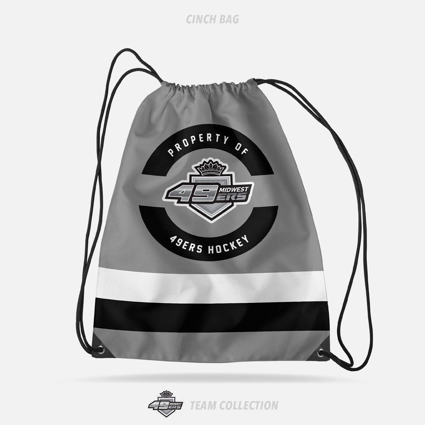 Midwest 49ers Hockey Cinch Bag