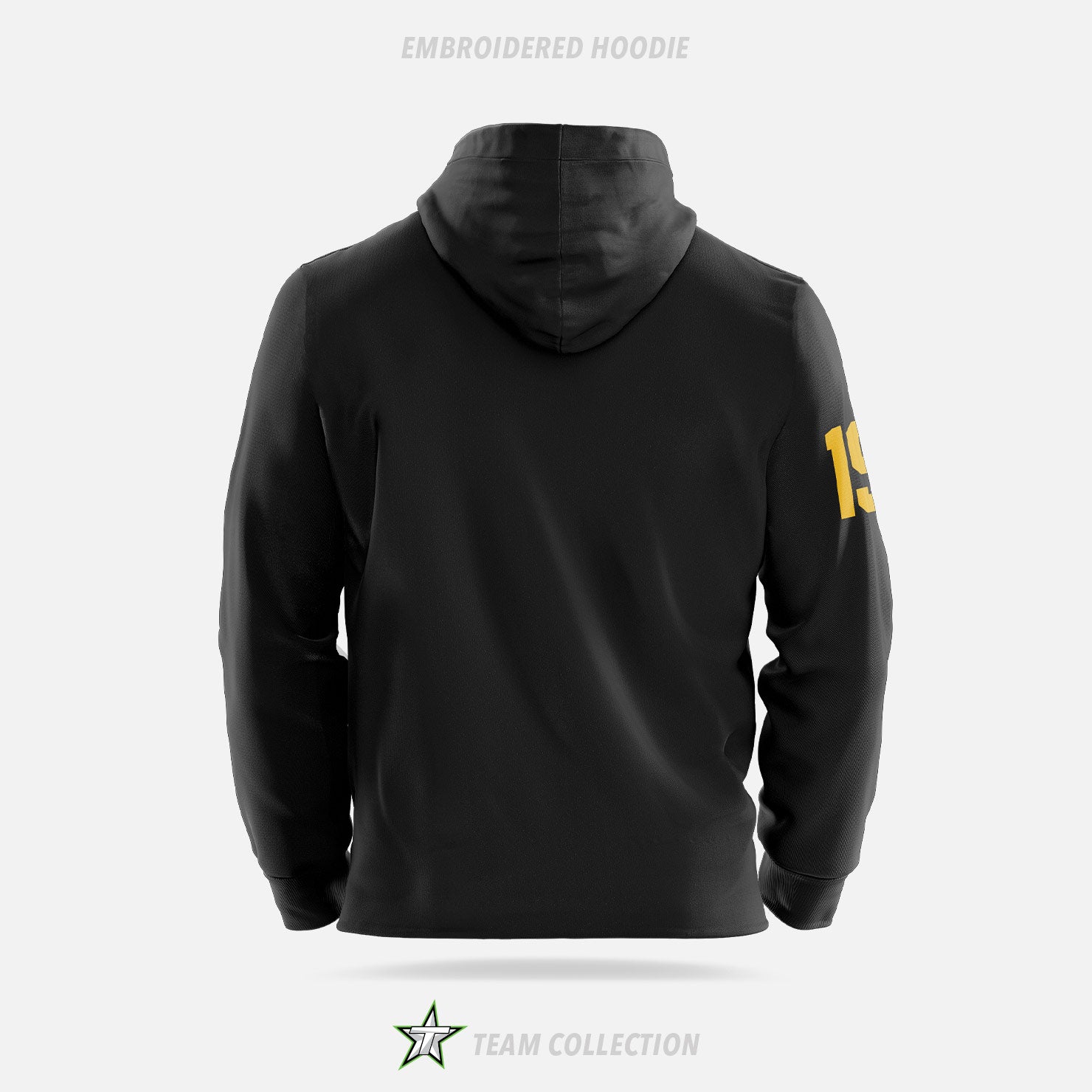 Toronto Stars (Gold) Embroidered Hoodie - Toronto Stars Team Collection