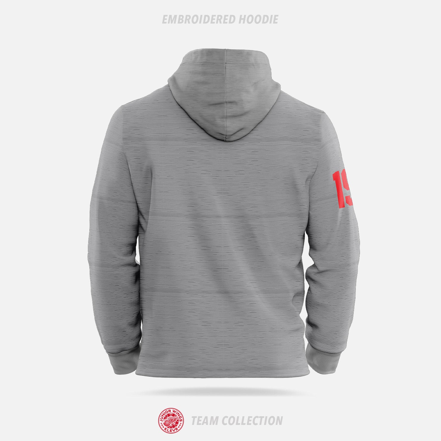 Junior Wings Embroidered Hoodie