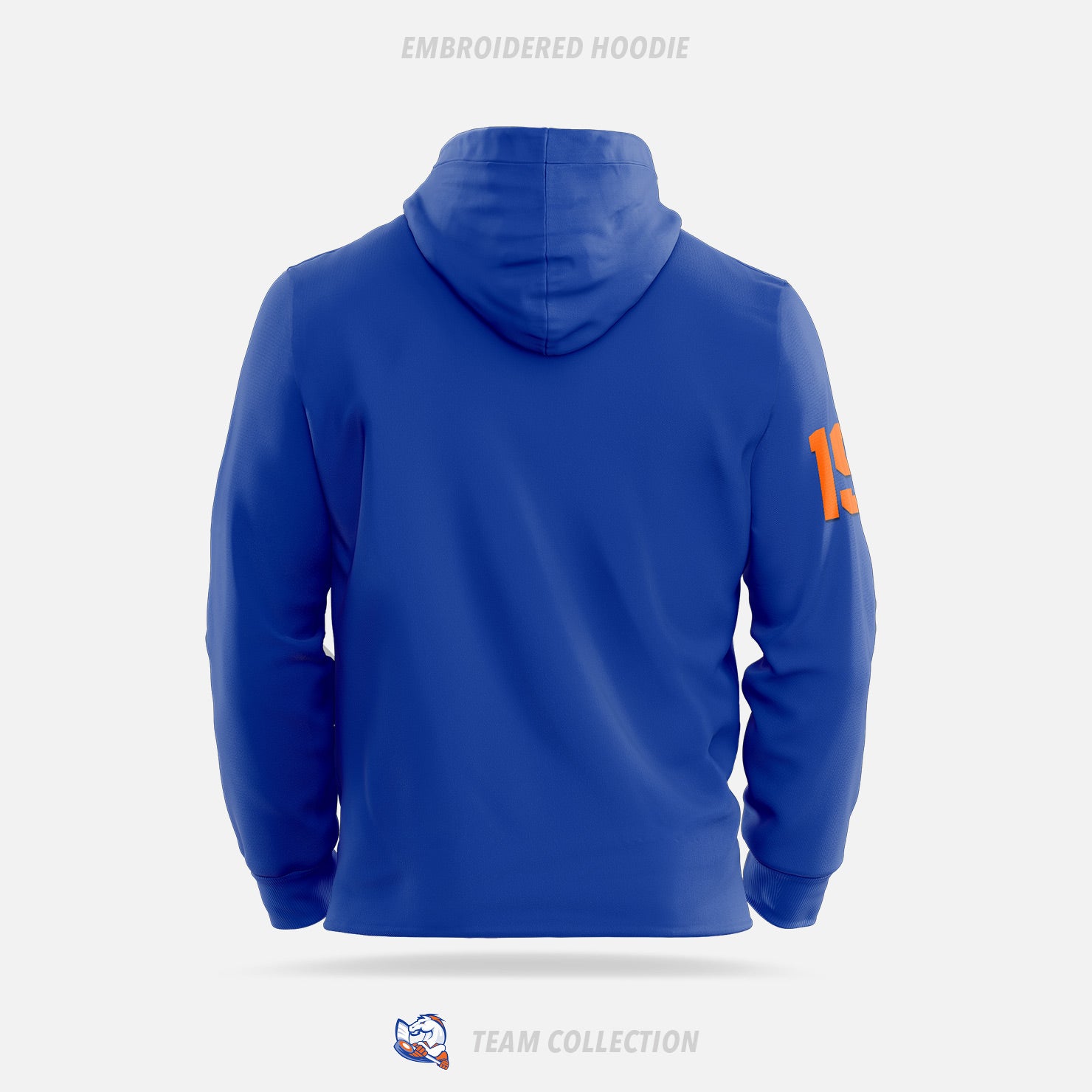 Victoria Village Mustangs Embroidered Hoodie - Victoria Village Mustangs Team Collection
