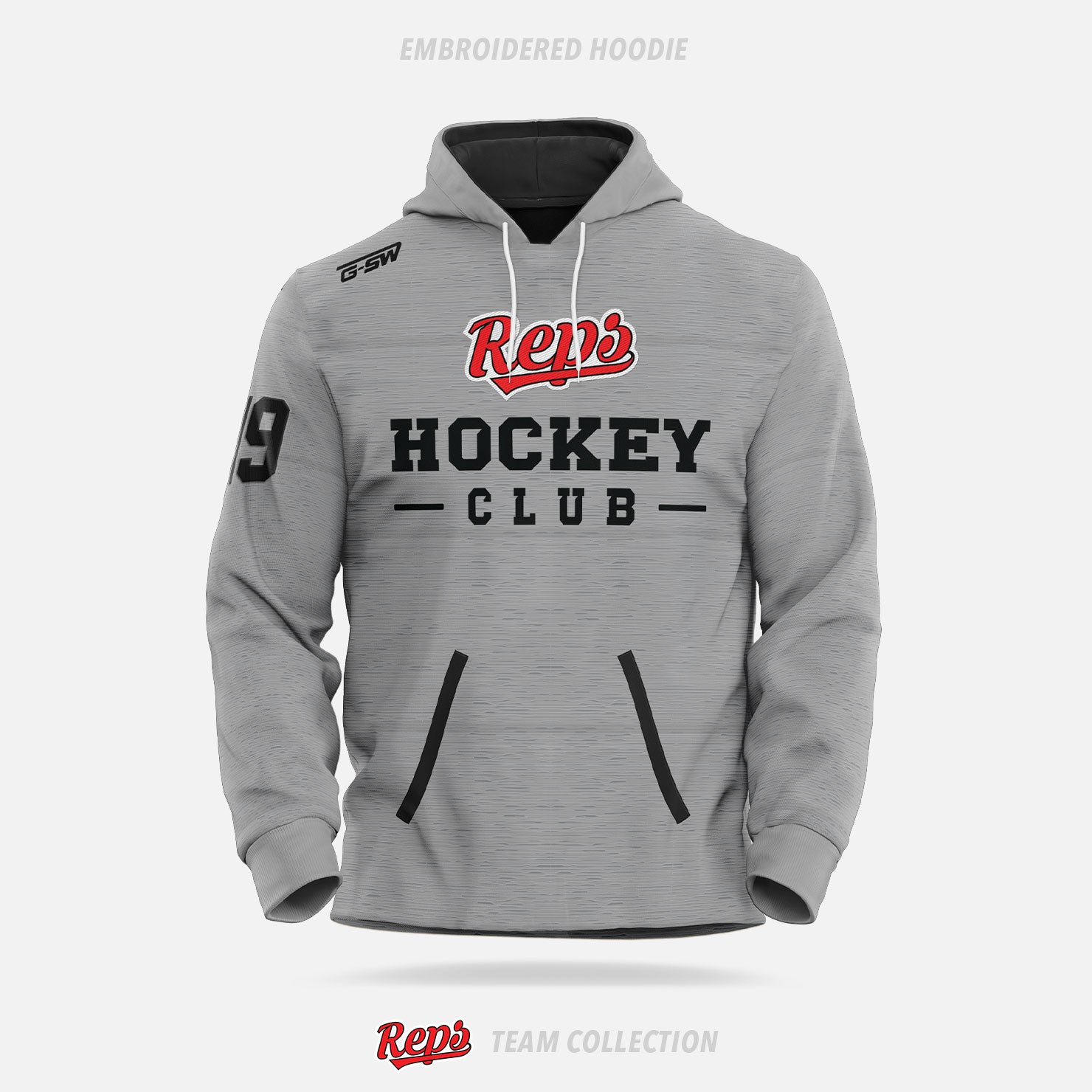 REPS Embroidered Hoodie