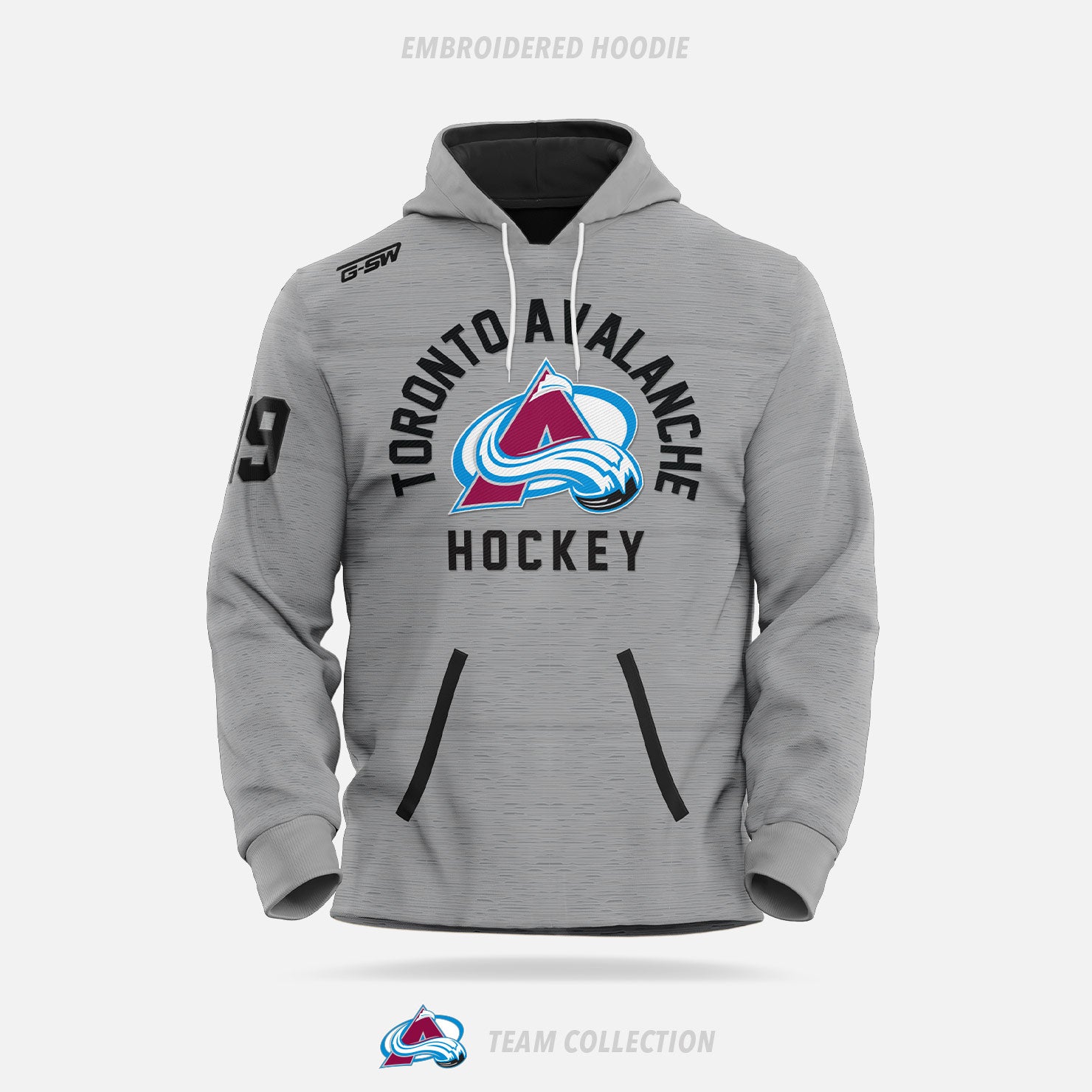Avalanche Minor Sports Embroidered Hoodie