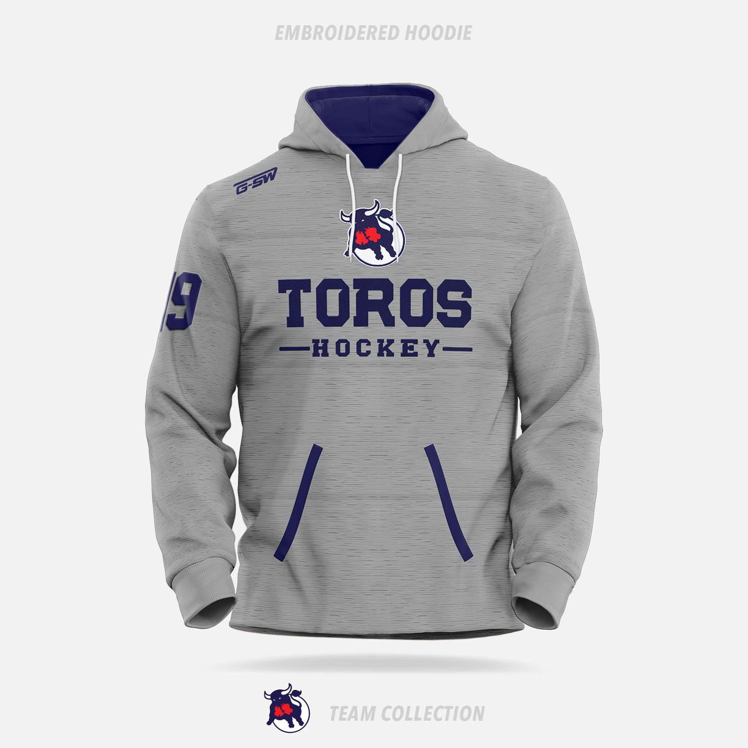 Faustina Toros Embroidered Hoodie
