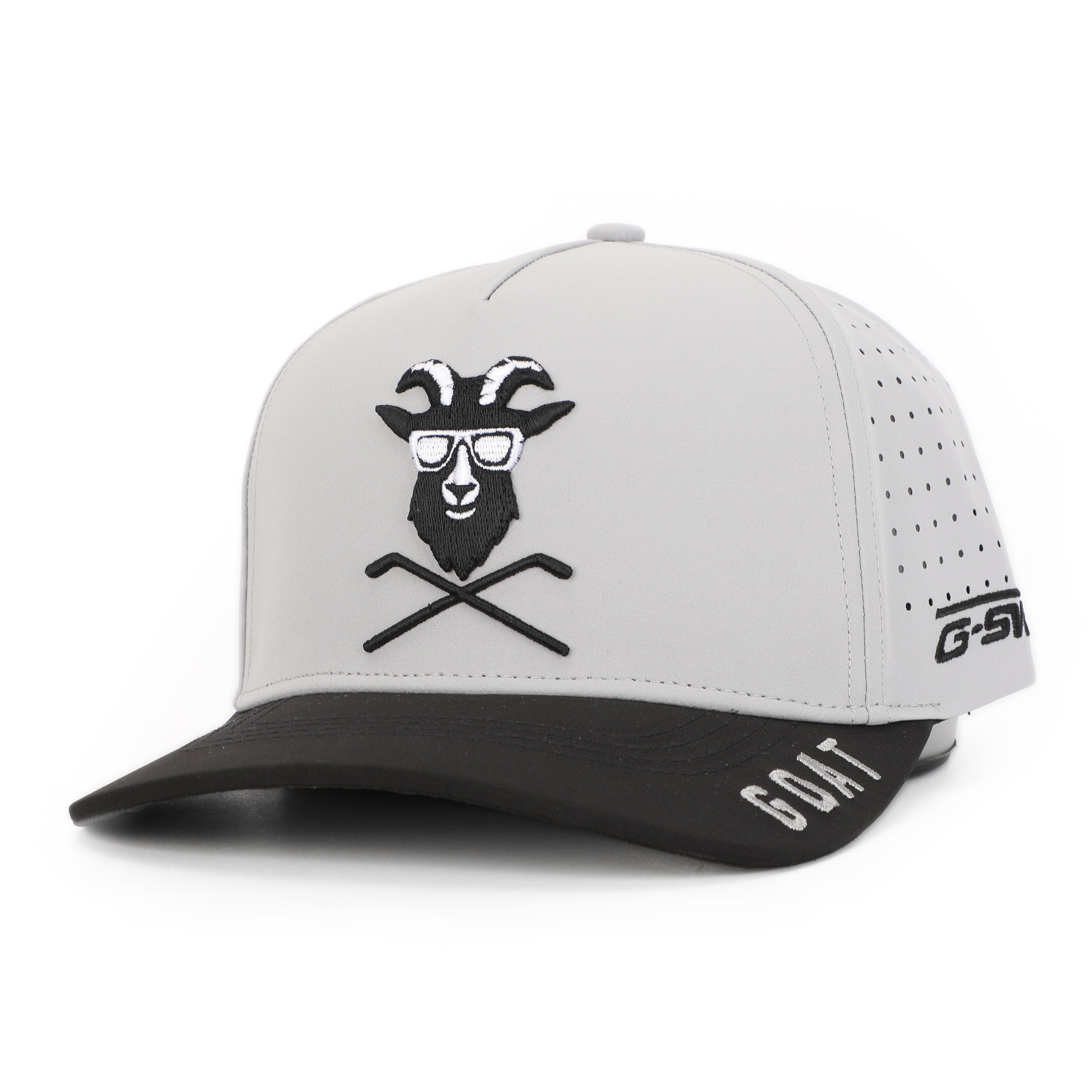 Goat Embroidered Perforated Cap - GSW Caps Collection