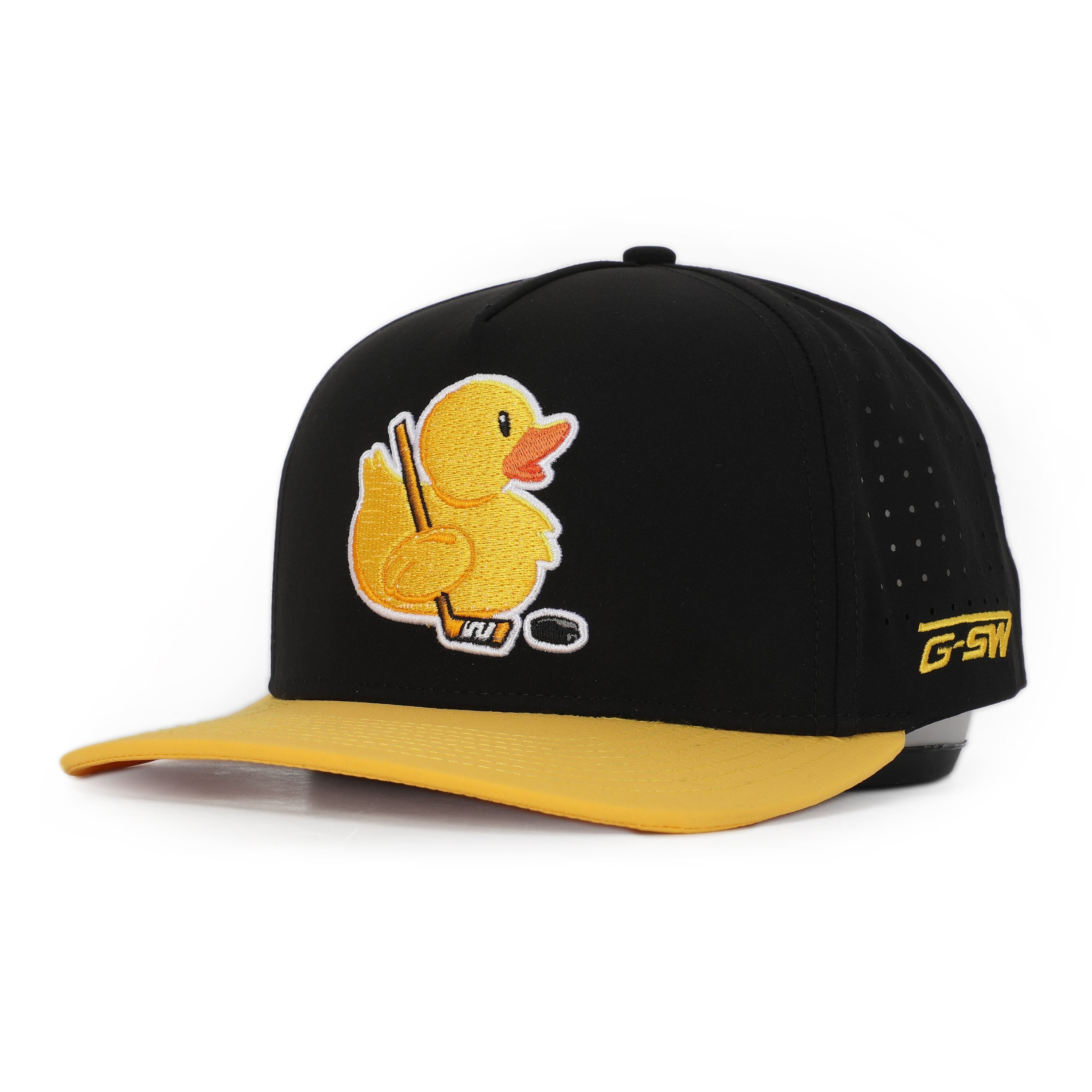 Hockey Duck Embroidered Perforated Cap - GSW Caps Collection
