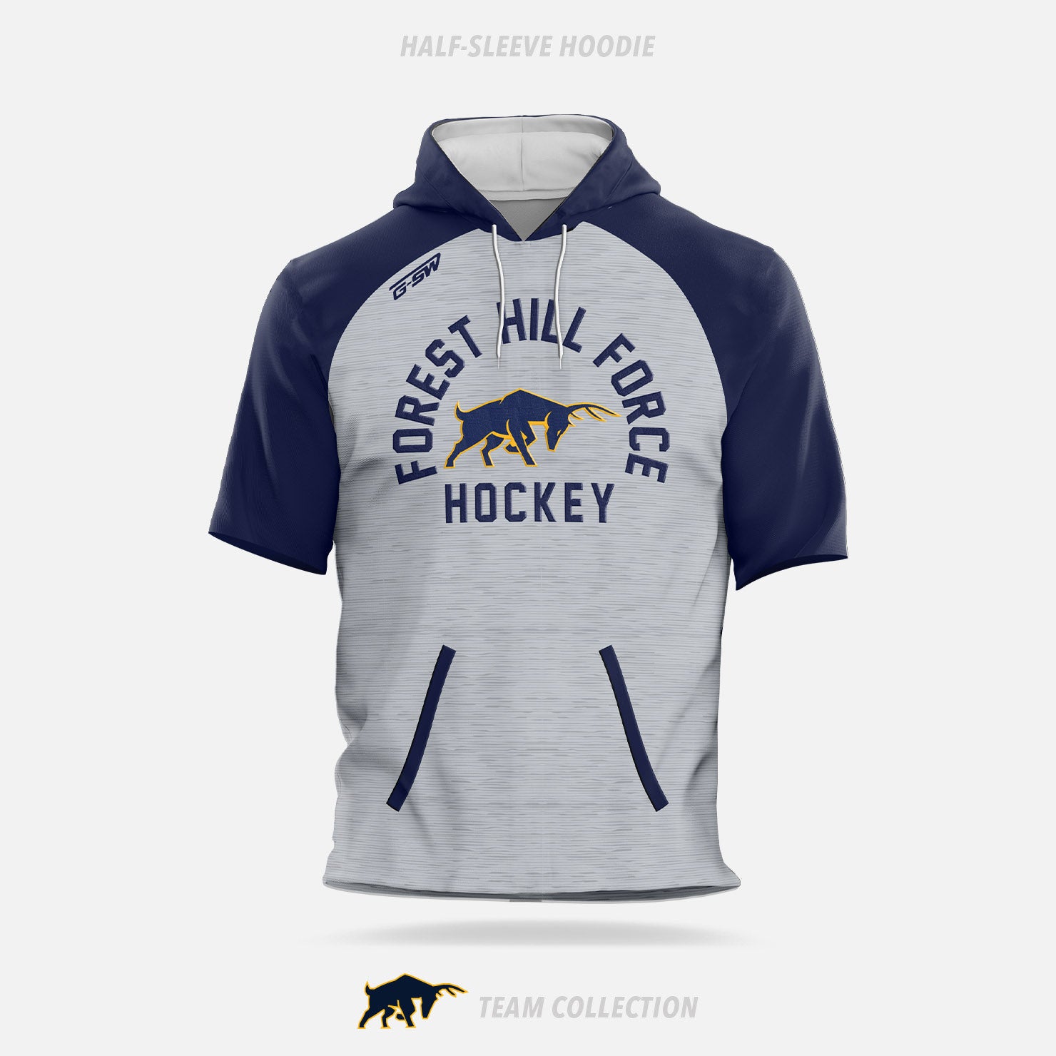 Forest Hill Hockey Half-Sleeve Hoodie