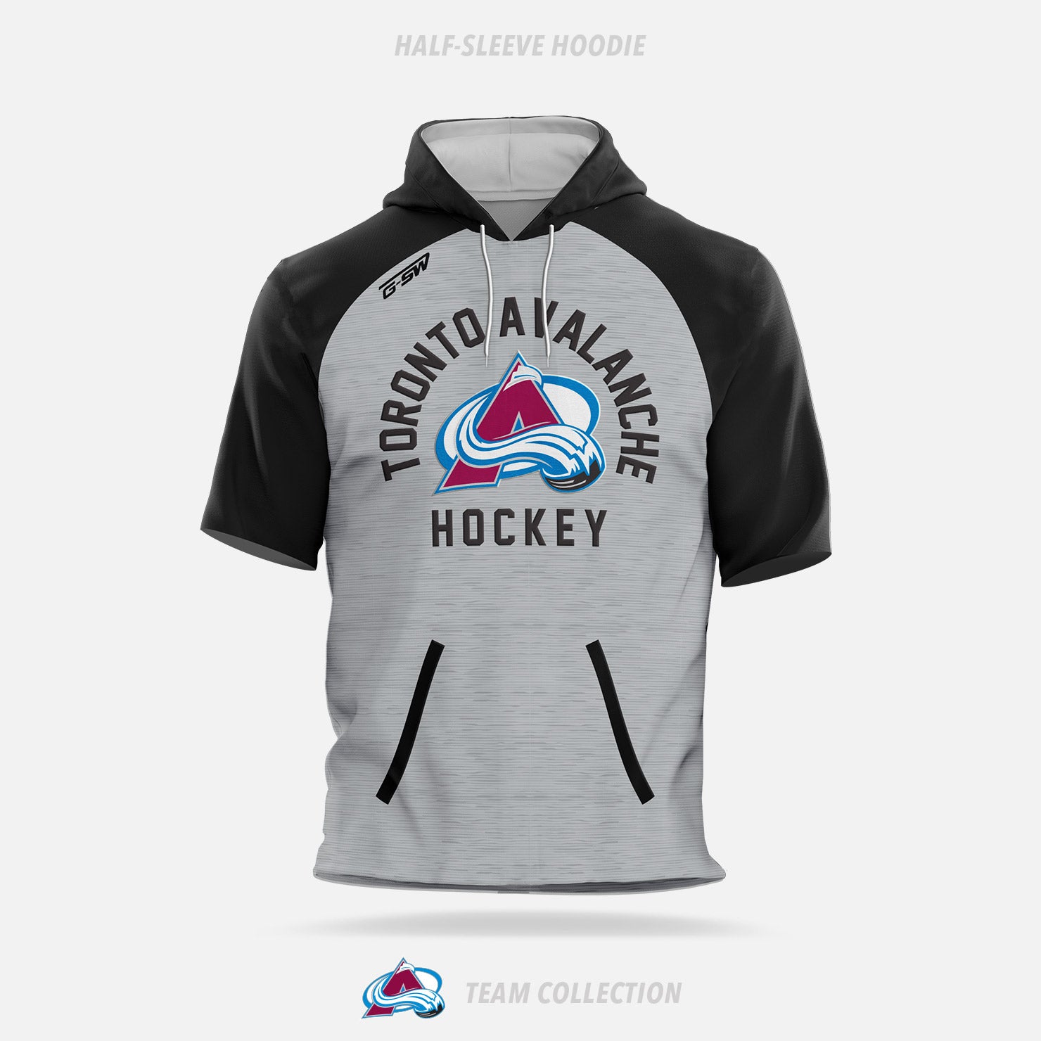 Avalanche Minor Sports Half-Sleeve Hoodie